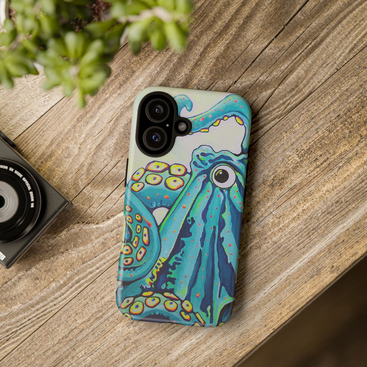 Cyclops Octopus Tough Phone Case