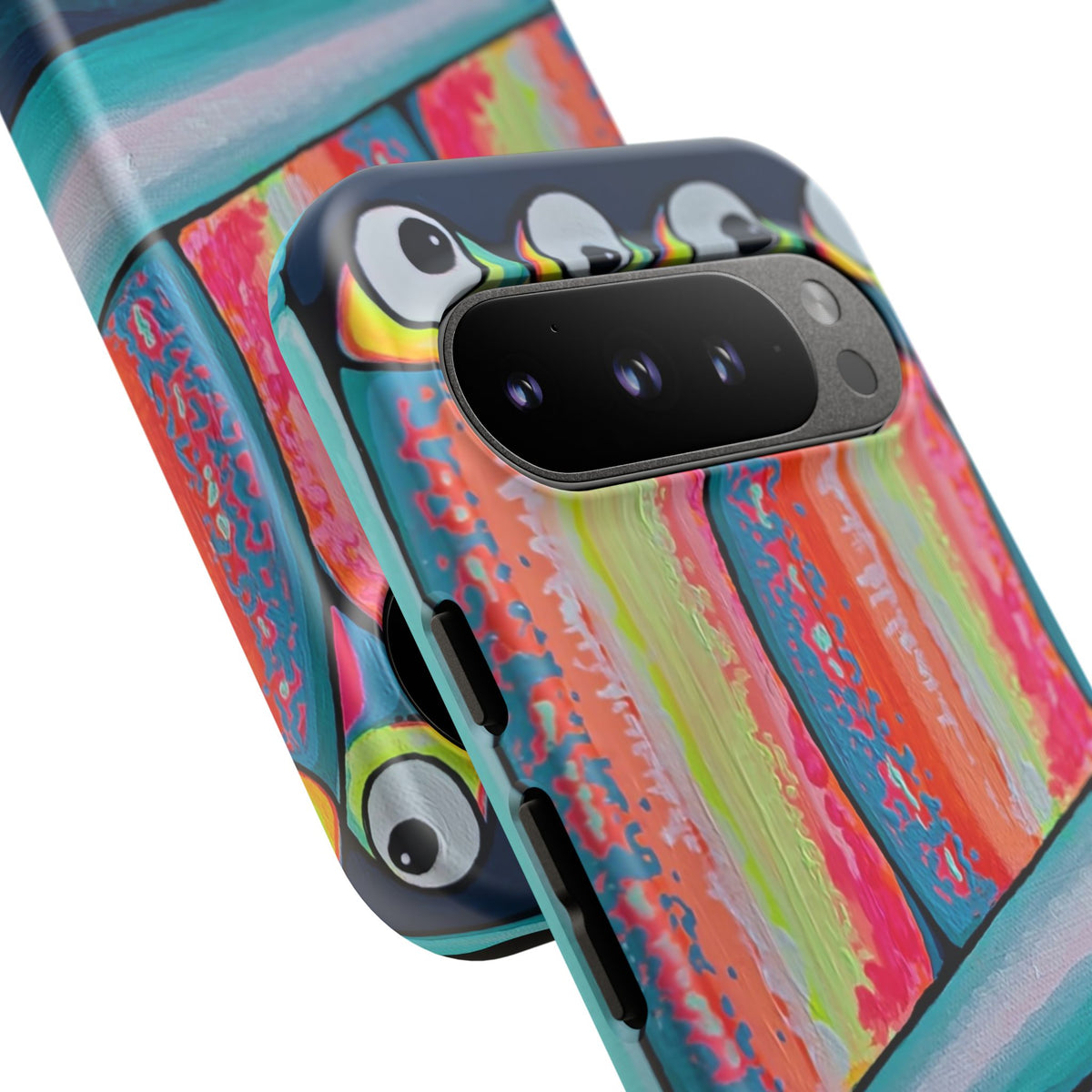 Neon Sardines Tough Phone Case