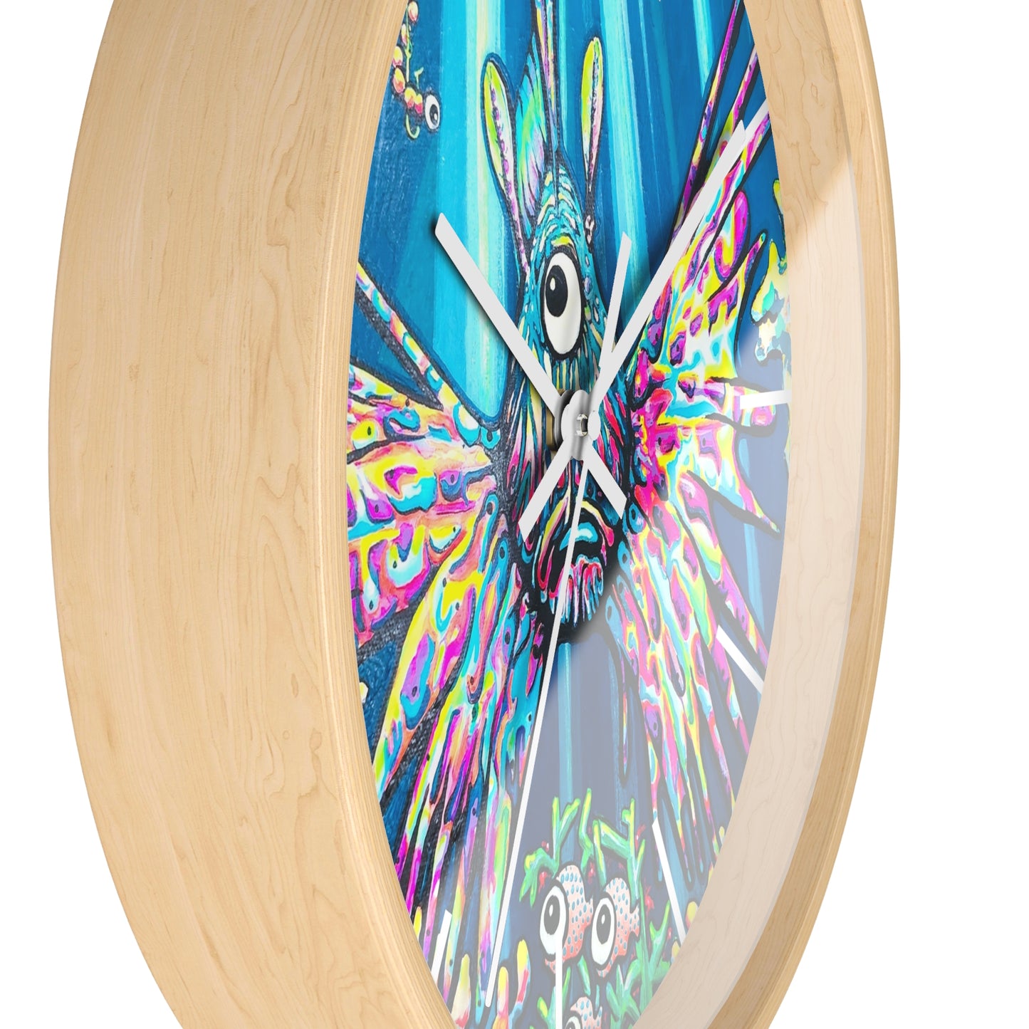 Cyclops Lionfish Pop Art Wall Clock
