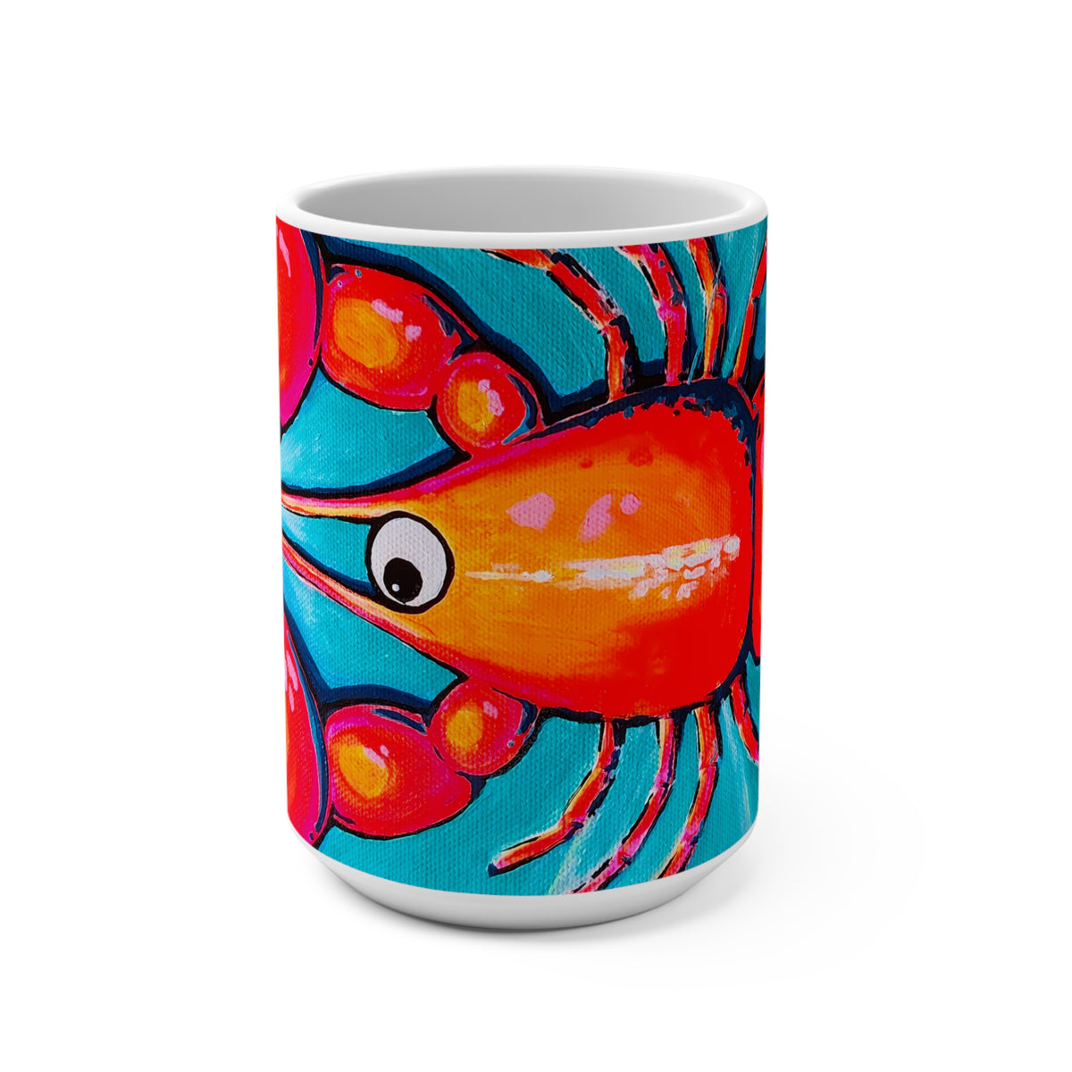 Neon Lobster Mug