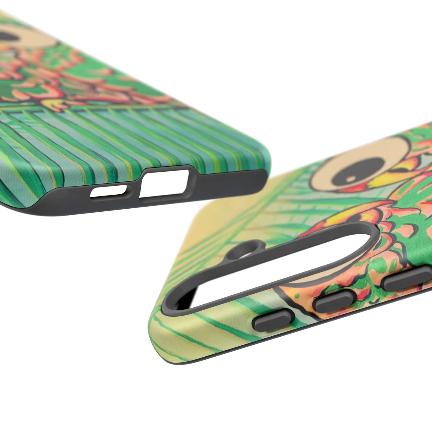 Chatty Cyclops Parrots Tough Phone Case