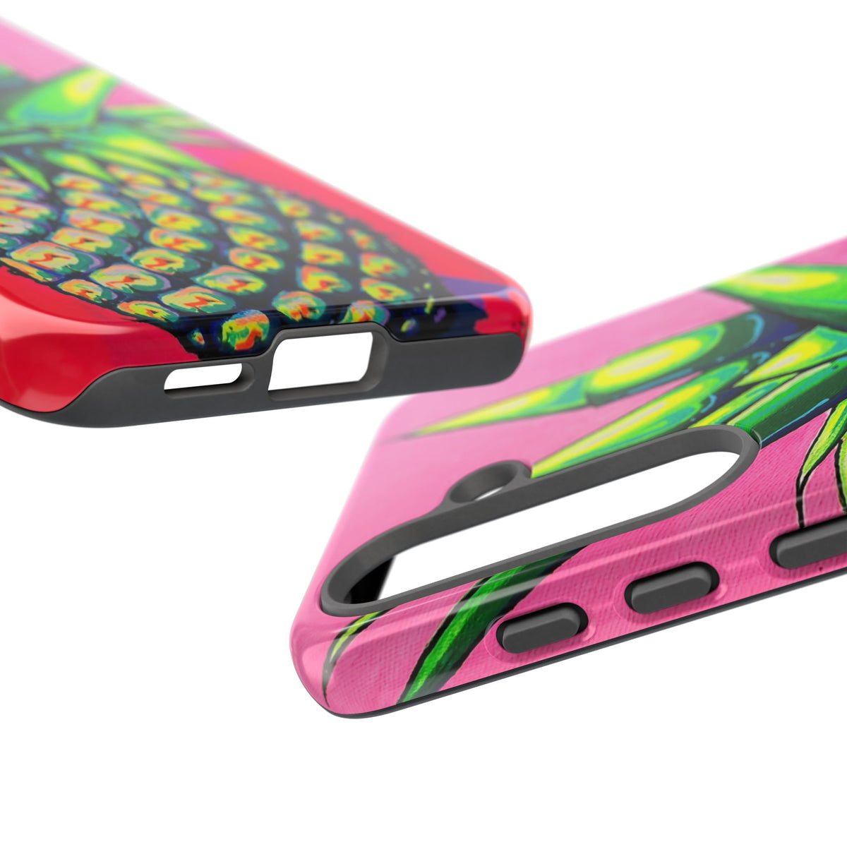 Neon Pineapple Tough Phone Case
