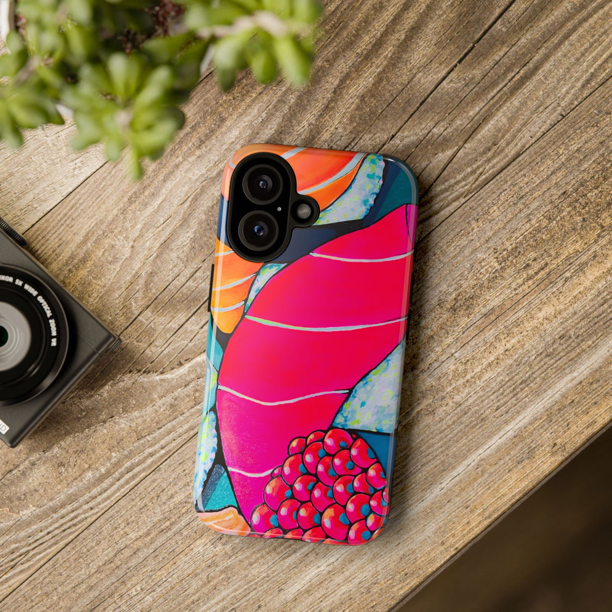 Coque de téléphone résistante Néon Sushi