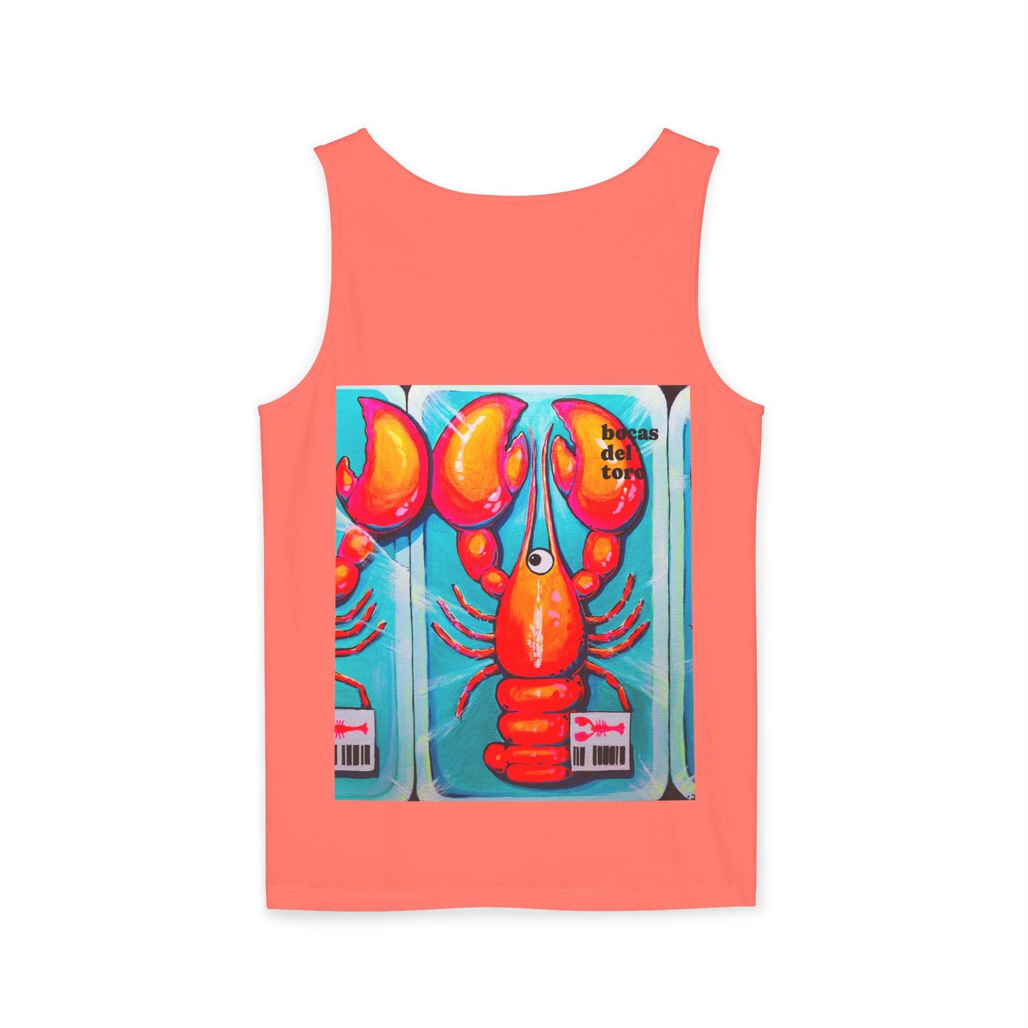 Unisex Fresh Neon Lobster Tank Top - Perfect for Summer Vibes