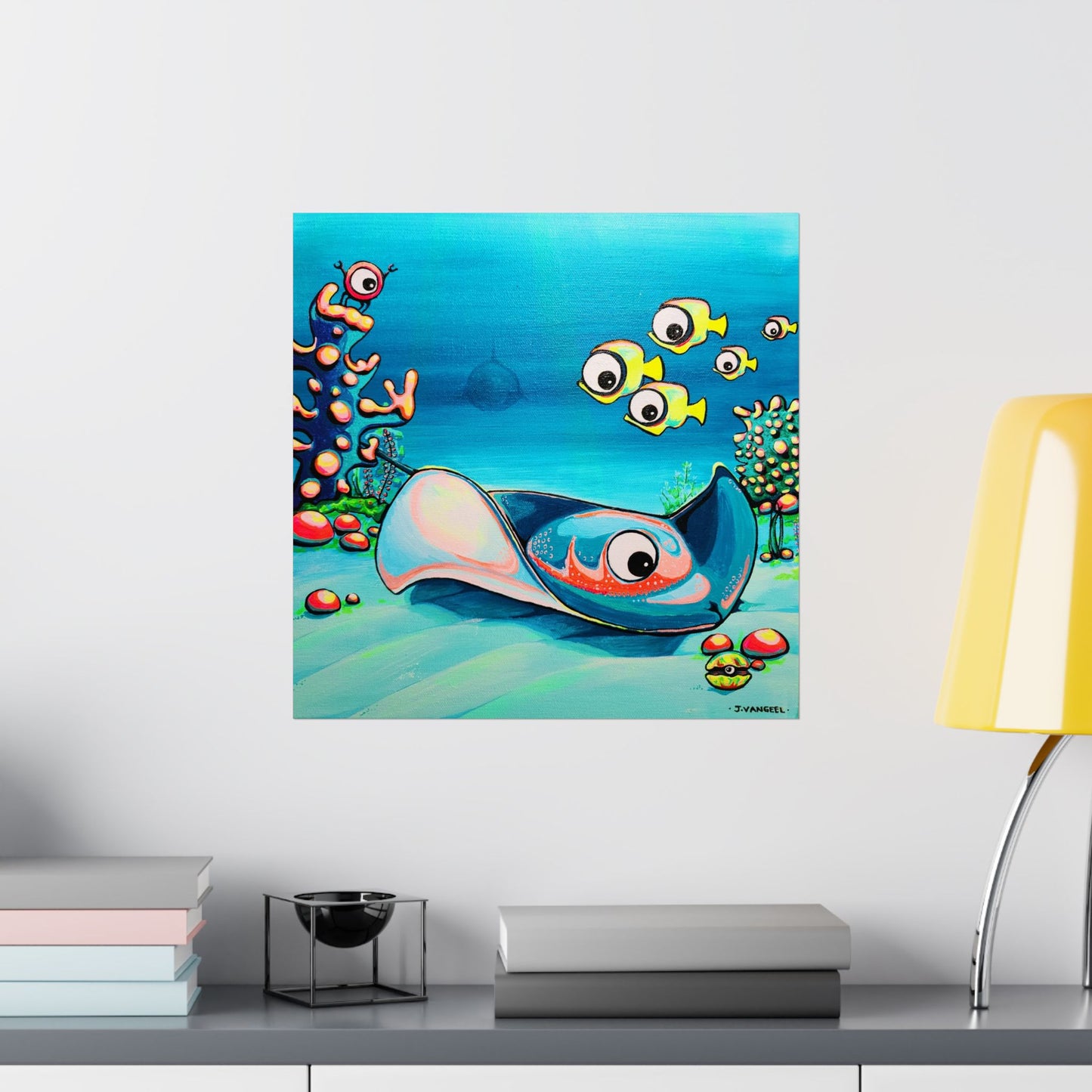 Cyclops Stingray Giclée Art Poster