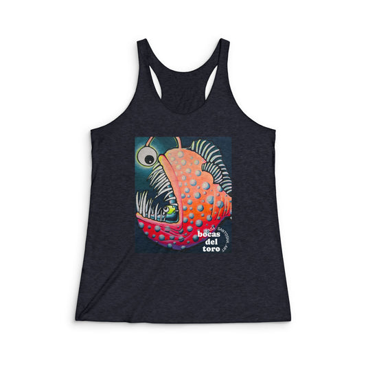 Women's Cyclops Anglerfish Graphic Racerback Tank