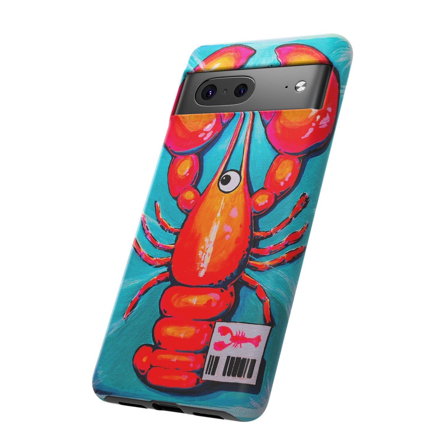 Neon Lobster Tough Phone Case