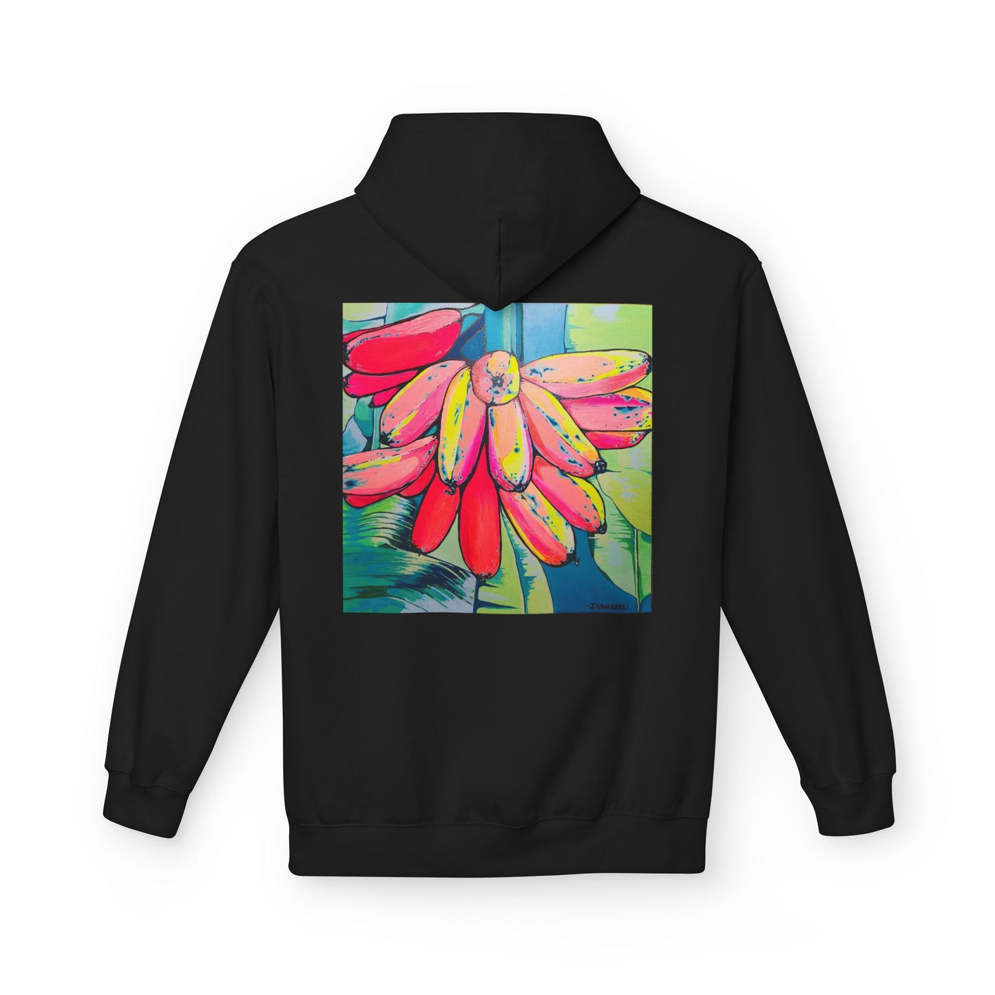 Unisex Neon Primitivo Bananas Soft Hoodie