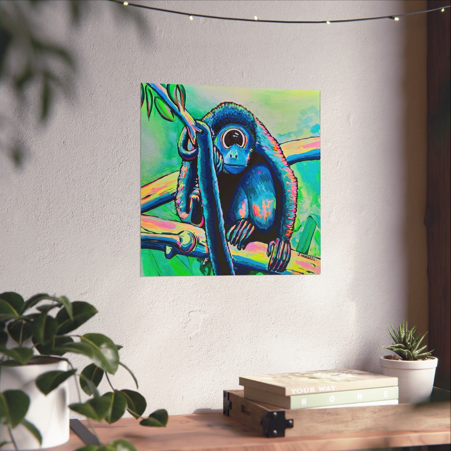 Cyclops Monkey Bocas Giclée Art Poster