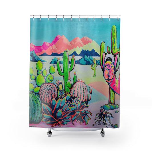 Cyclops Camel Pop Art Shower Curtain
