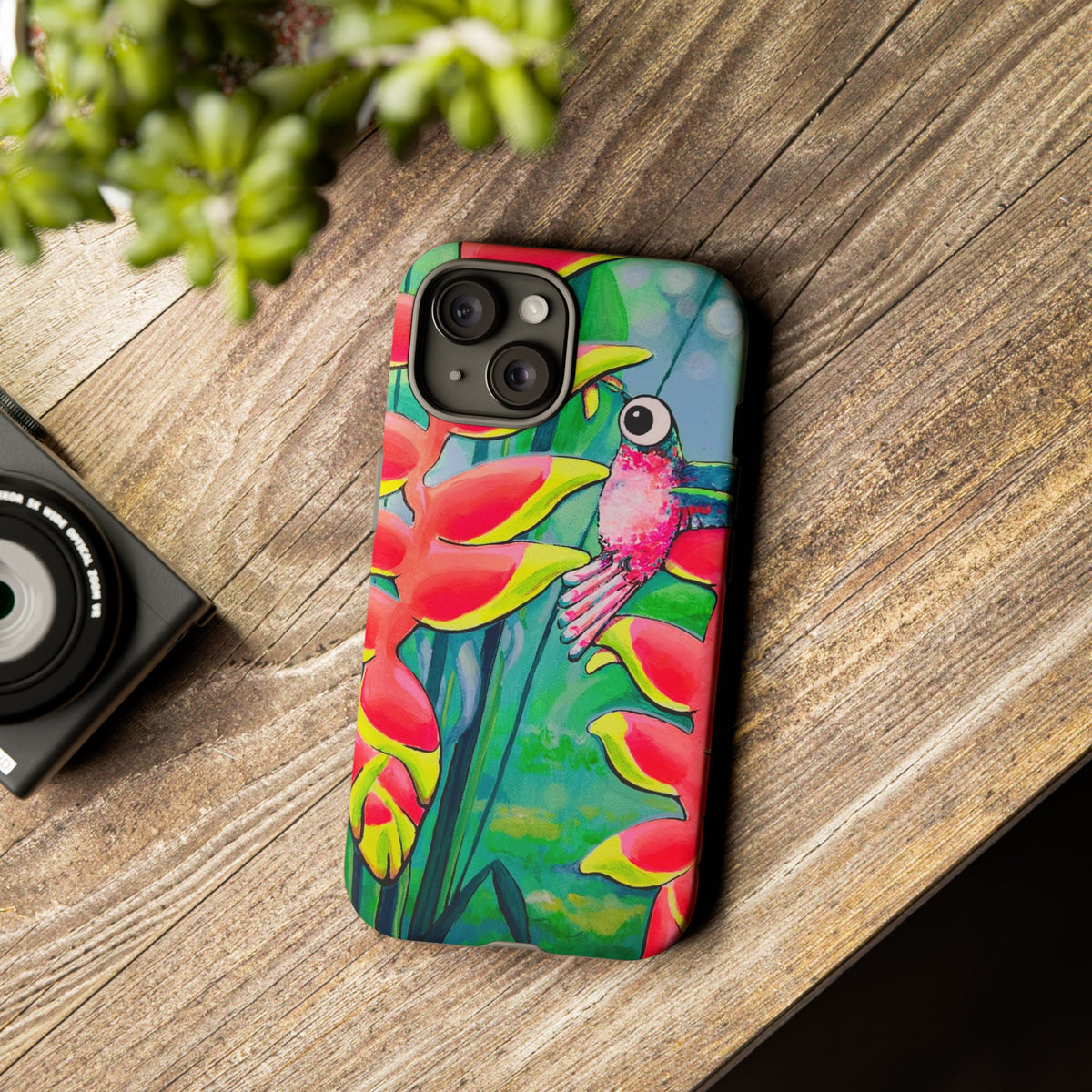 Cyclops Hummingbirds Tough Phone Case