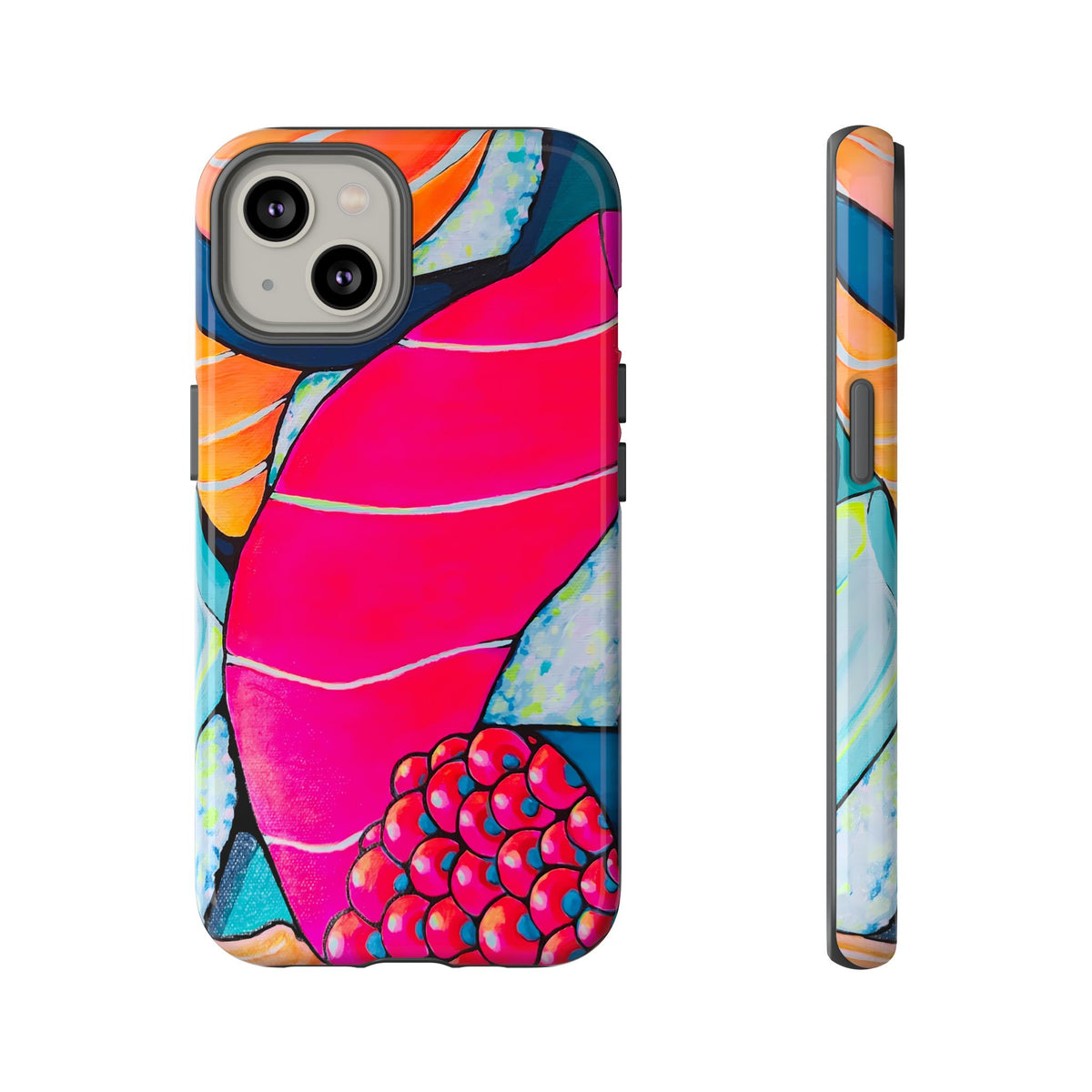 Coque de téléphone résistante Néon Sushi
