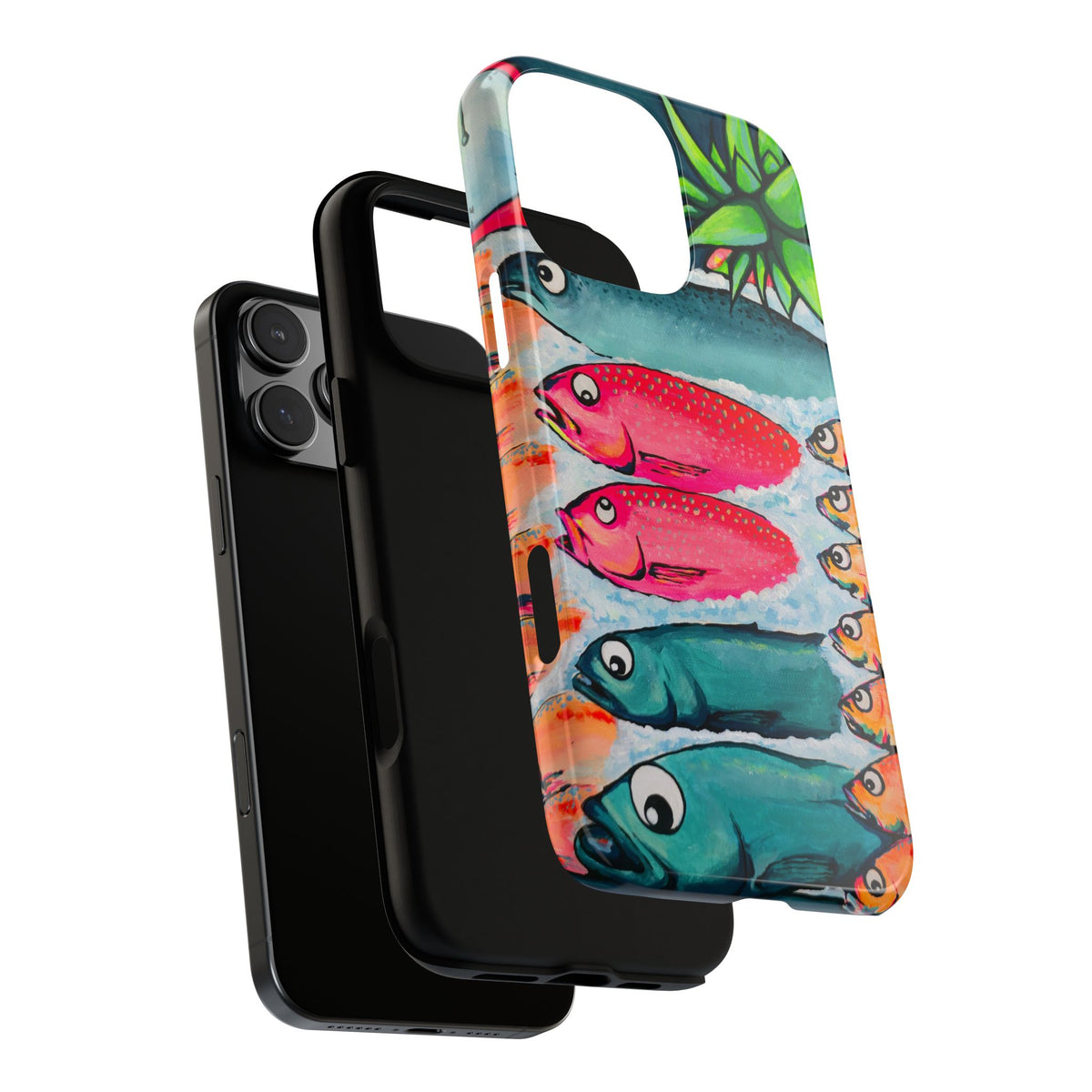 Neon Cabo Fish Market Tough Phone Case