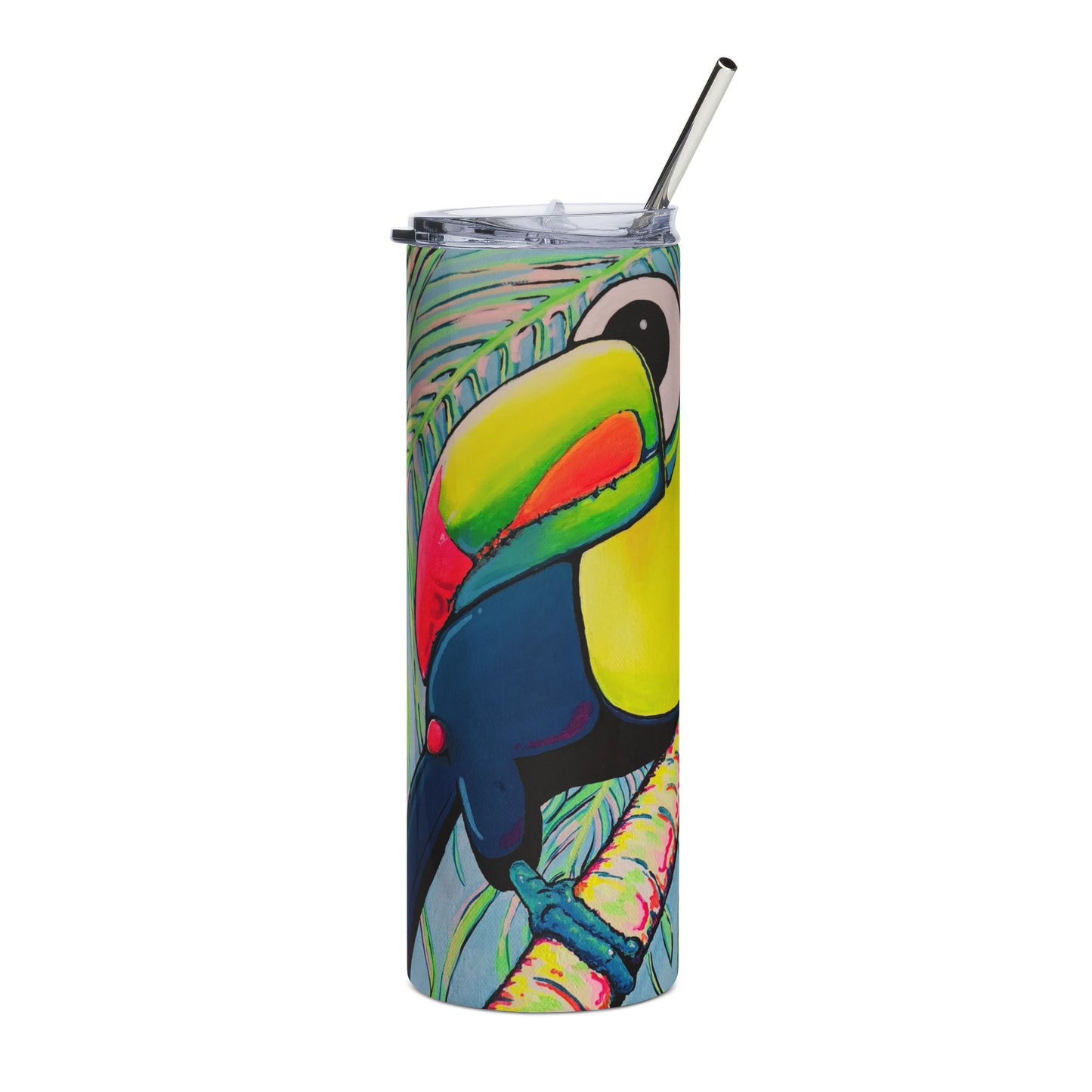 Cyclops Toucan Stainless Steel Tumbler, 20oz | Fun Travel Mug, Eco-Friendly