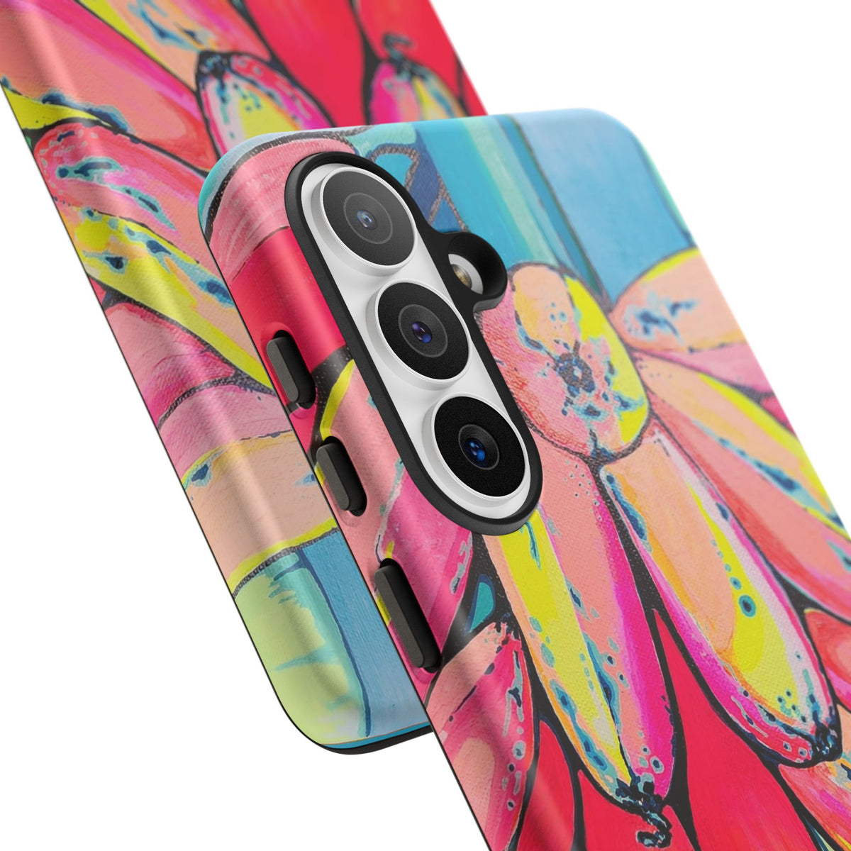 Neon Primitivo Bananas Tough Phone Case
