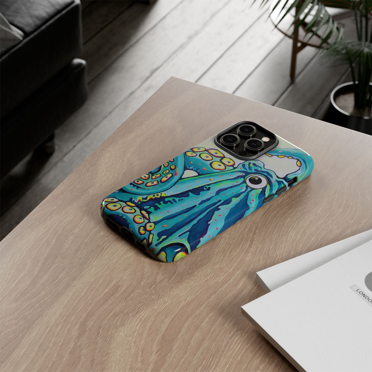 Cyclops Octopus Tough Phone Case