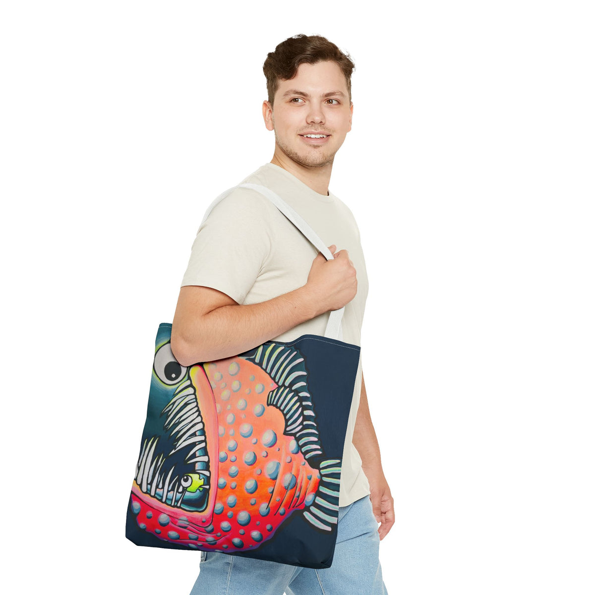 Cyclops Anglerfish Day Tote