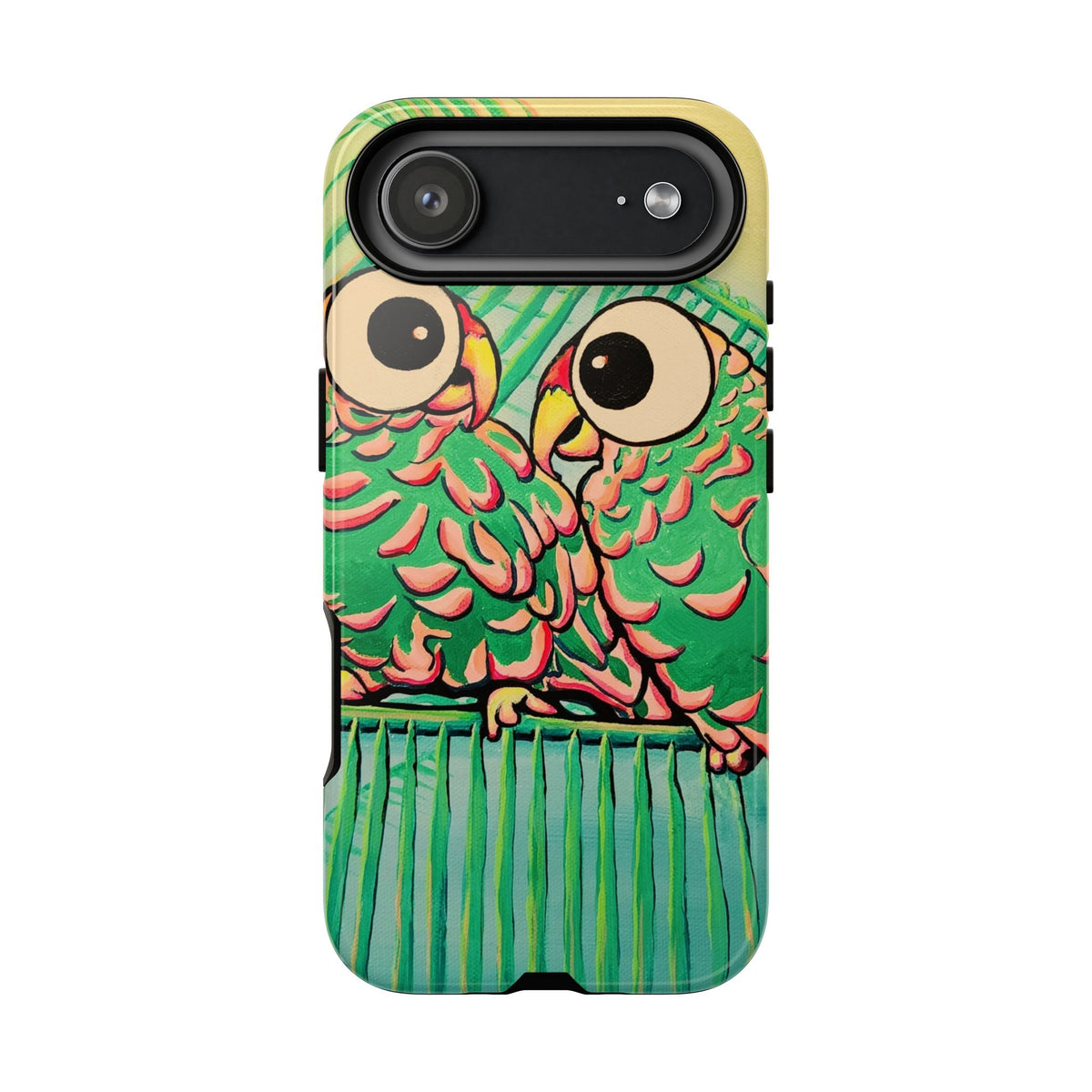 Chatty Cyclops Parrots Tough Phone Case