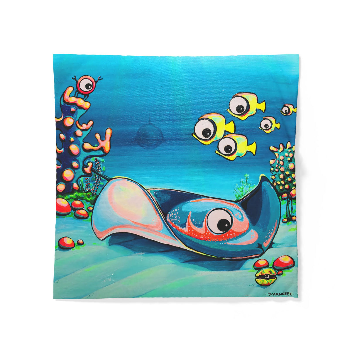 Cyclops Stingray Duvet Cover