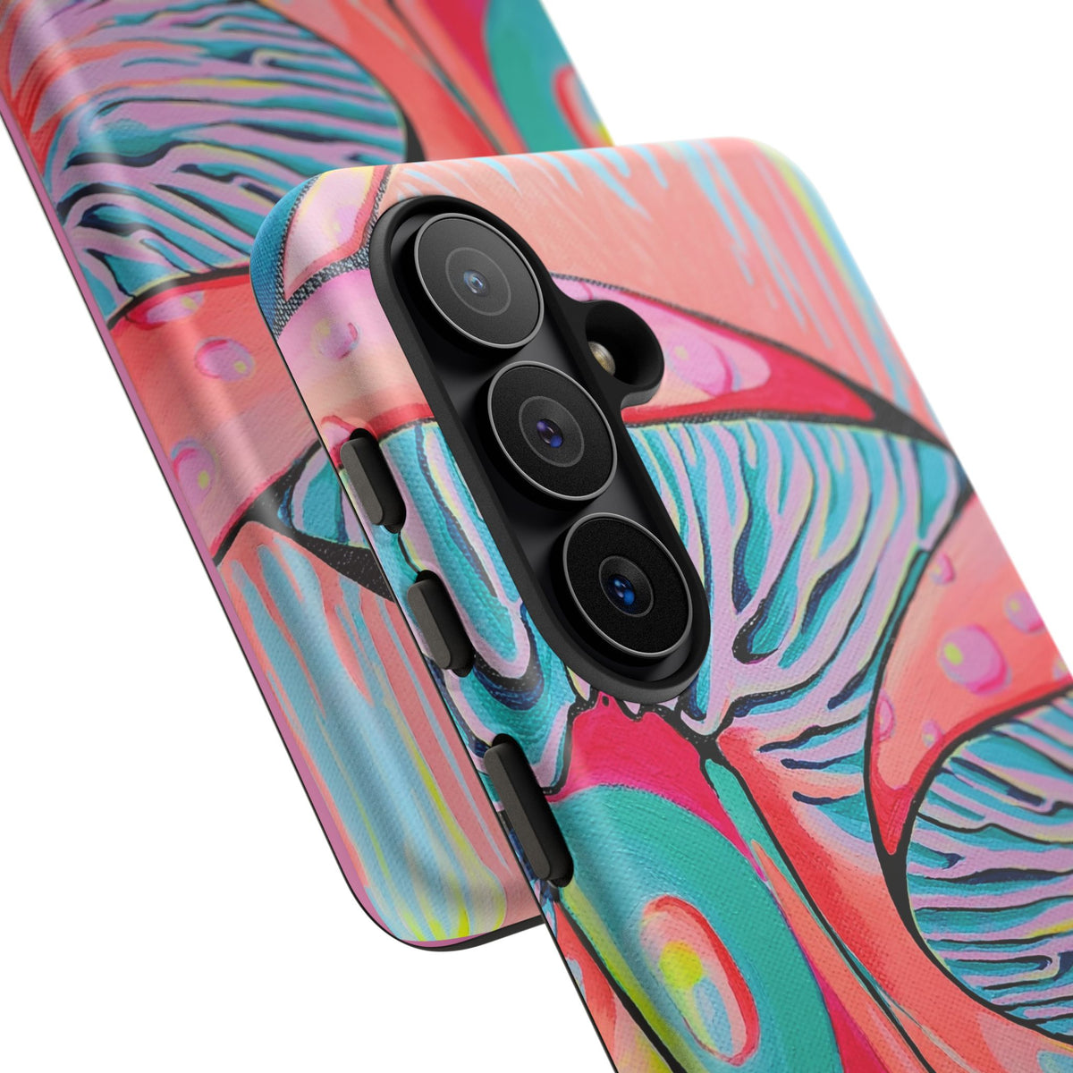 Coque de téléphone résistante Trippy Mushrooms