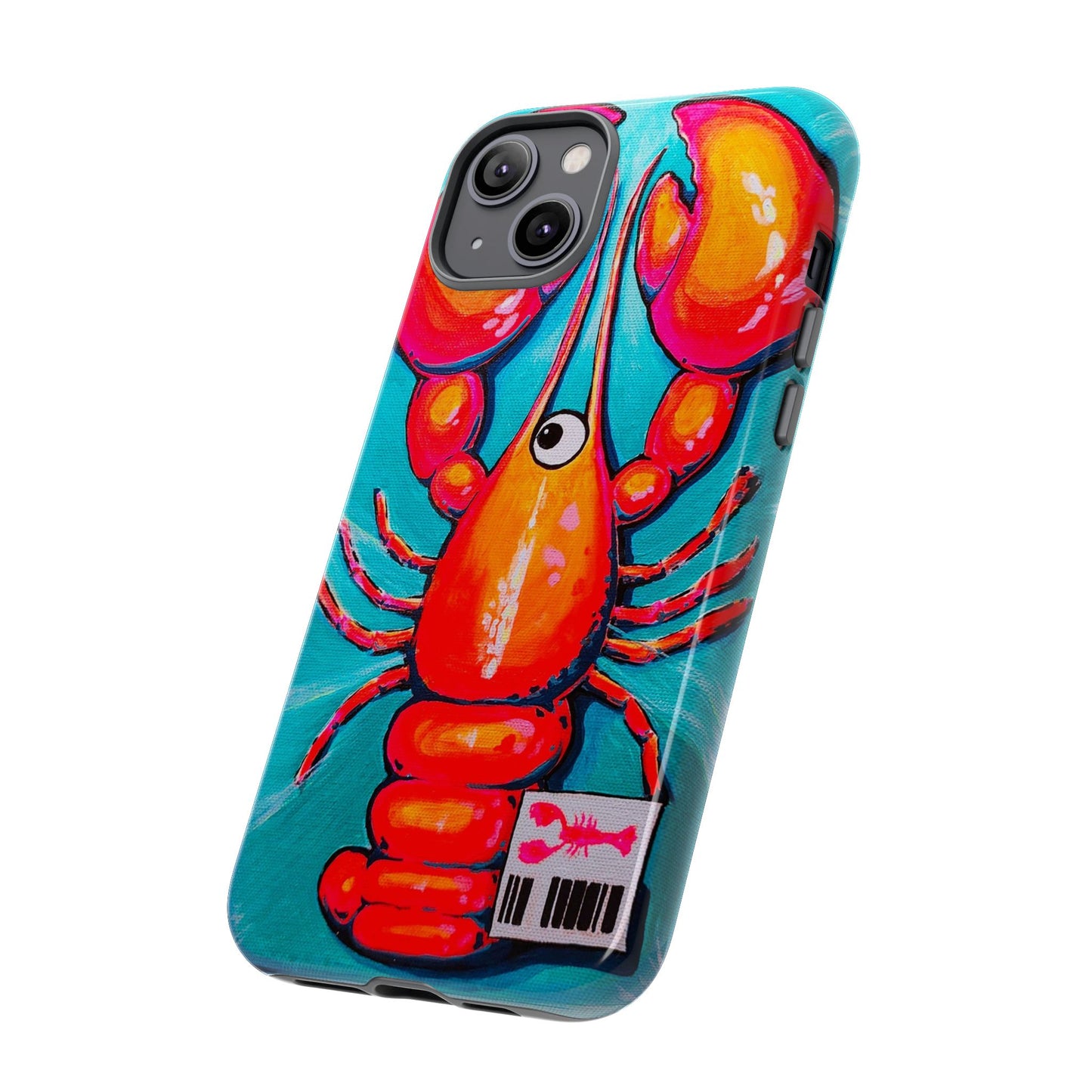 Neon Lobster Tough Phone Case