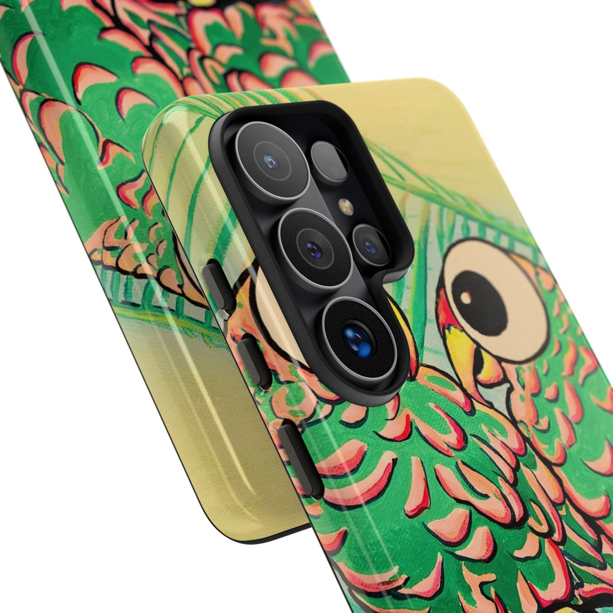 Chatty Cyclops Parrots Tough Phone Case