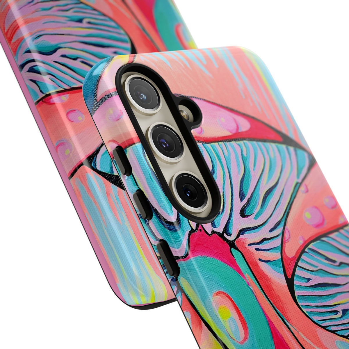 Coque de téléphone résistante Trippy Mushrooms