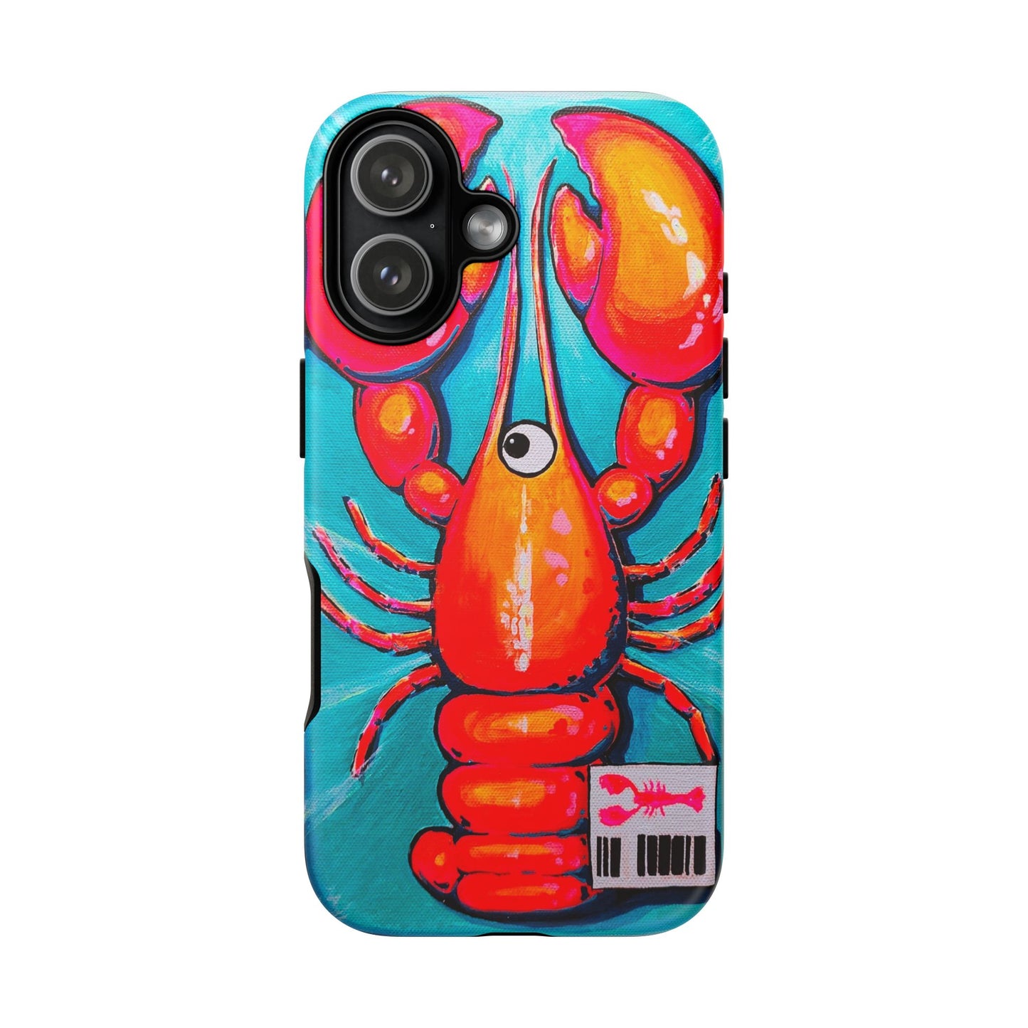 Neon Lobster Tough Phone Case