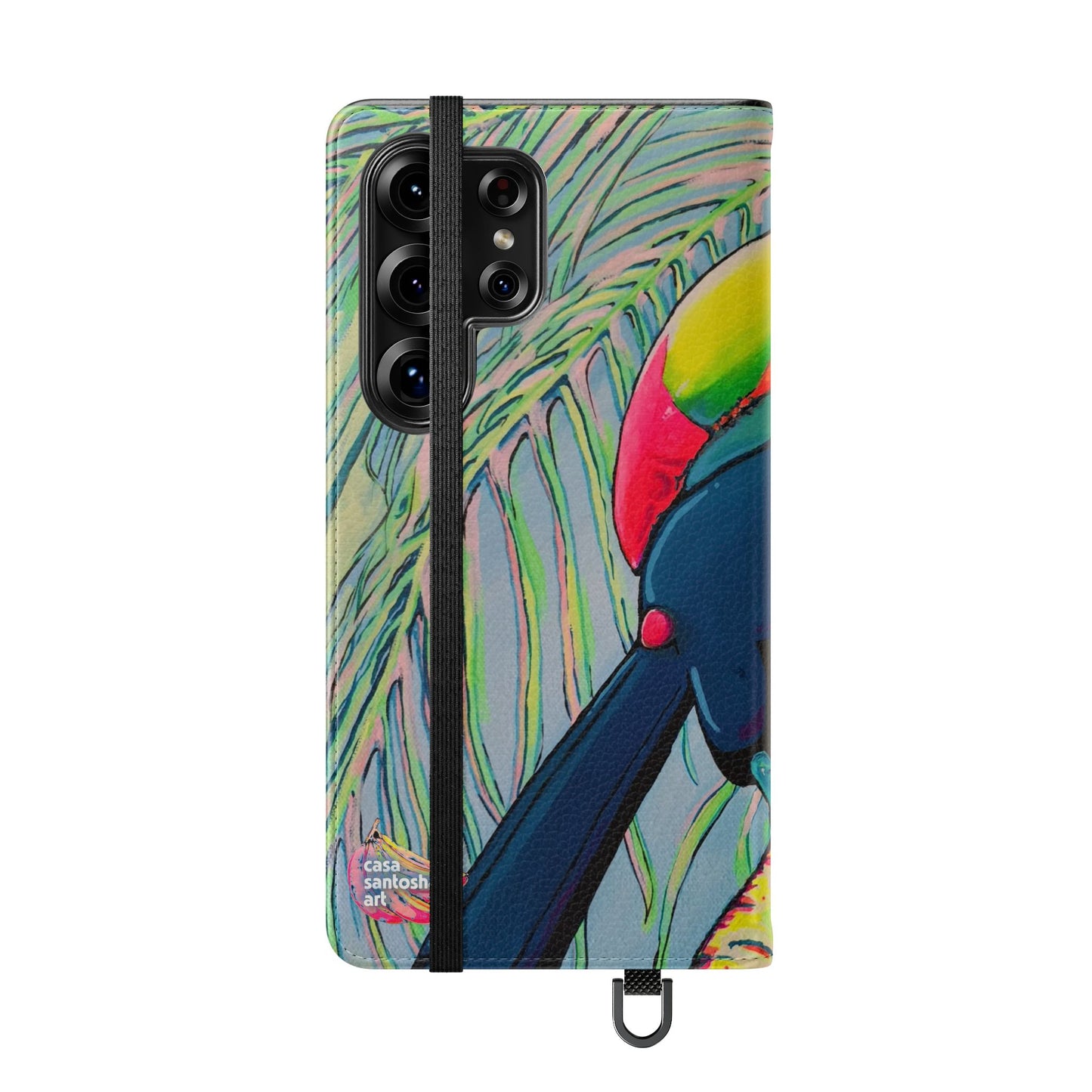 Cyclops Toucan Flip Phone Case – Wallet Cover with Card Slots
