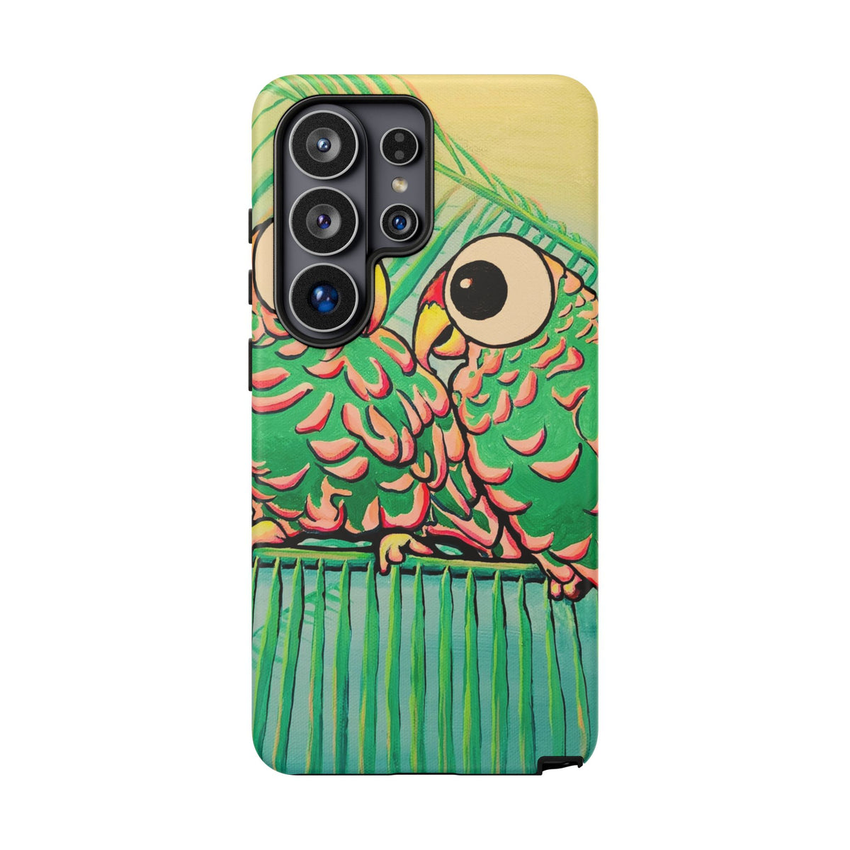 Chatty Cyclops Parrots Tough Phone Case