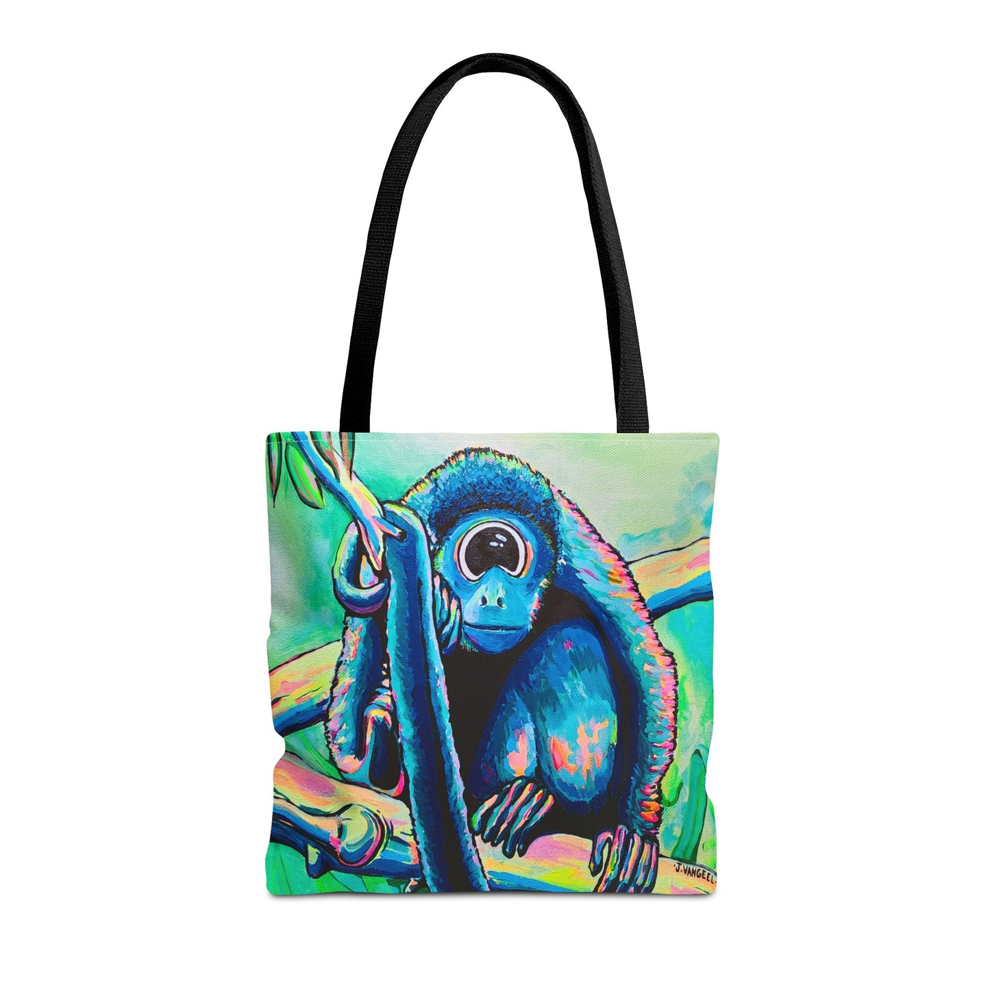 Premium Cyclops Monkey Tote Bag, Original Artist Design, Reusable Shopping Tote, Eco-Friendly