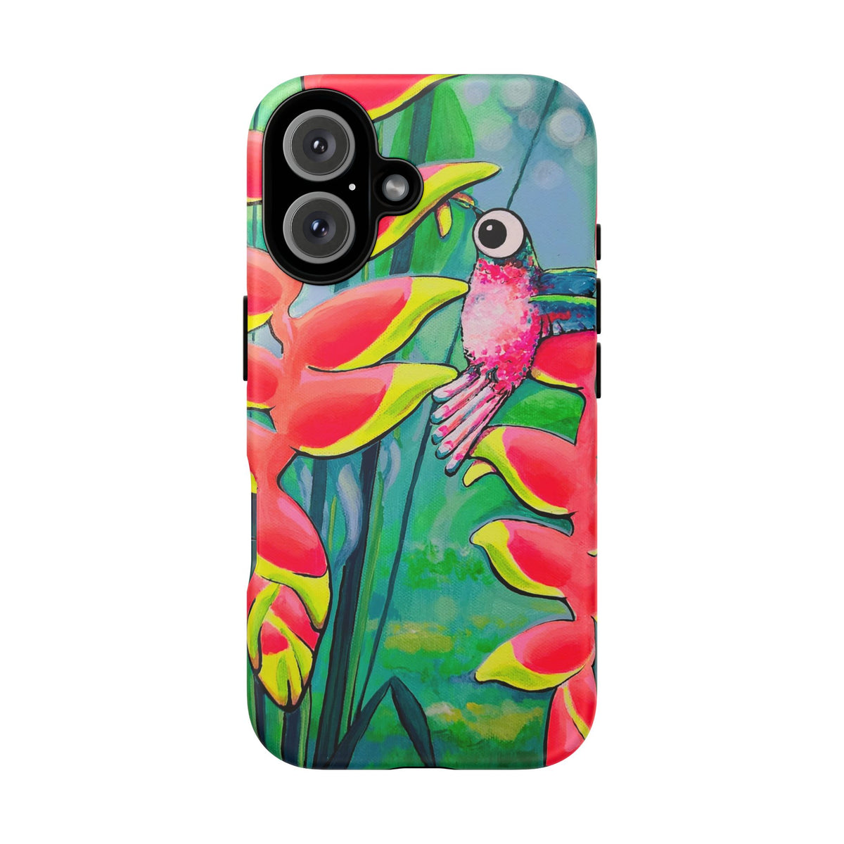 Cyclops Hummingbirds Tough Phone Case