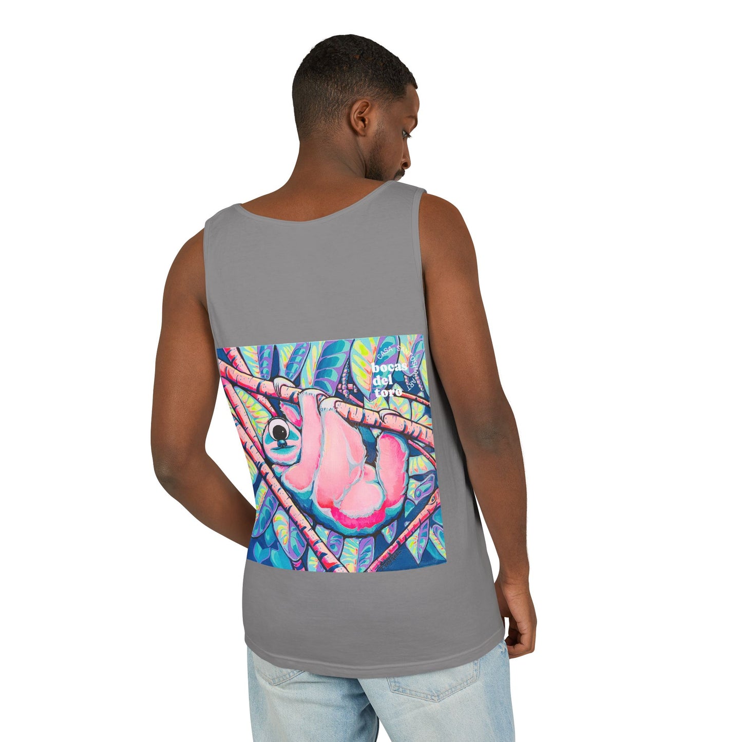 Unisex Cyclops Sloth Tank Top - Perfect for Summer Vibes