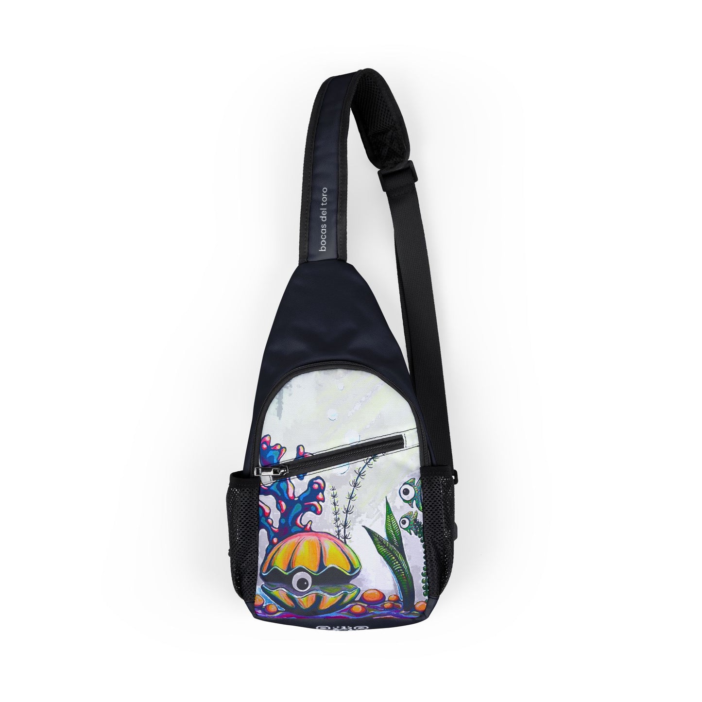 Cyclops Clam Art Sling Bag - Travel or Everyday Chest Bag