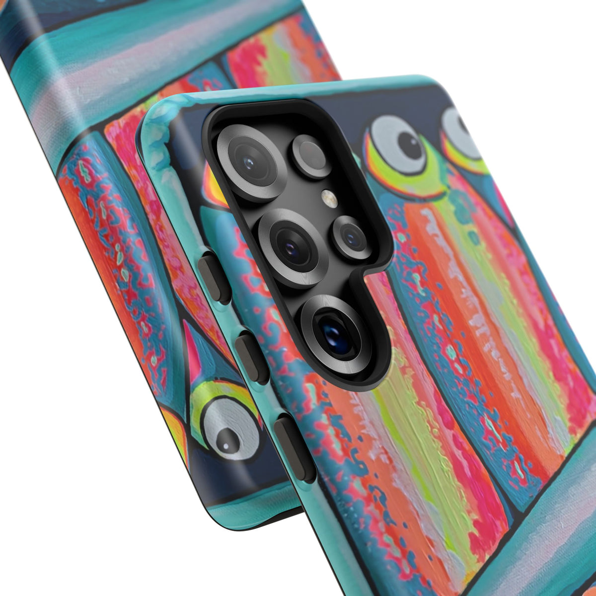 Neon Sardines Tough Phone Case