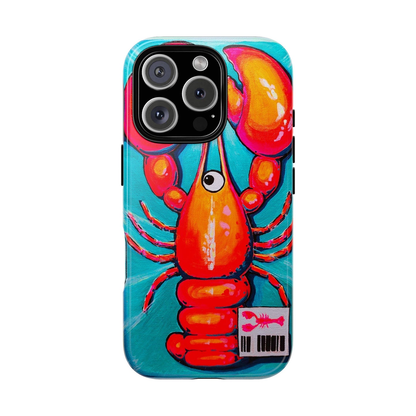 Neon Lobster Tough Phone Case