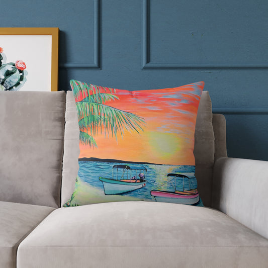 Panga Express Art Canvas Decorative Pillow