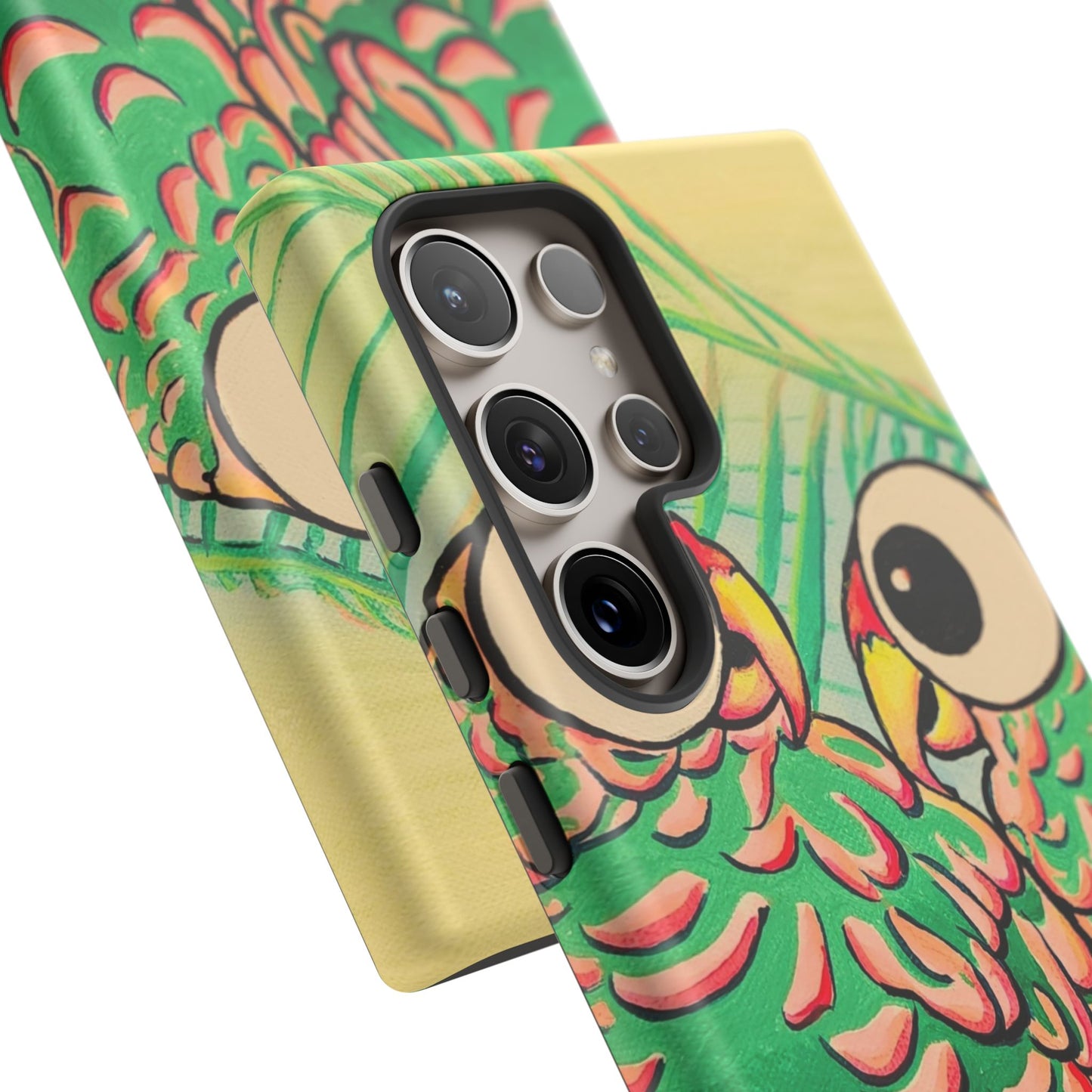 Chatty Cyclops Parrots Tough Phone Case