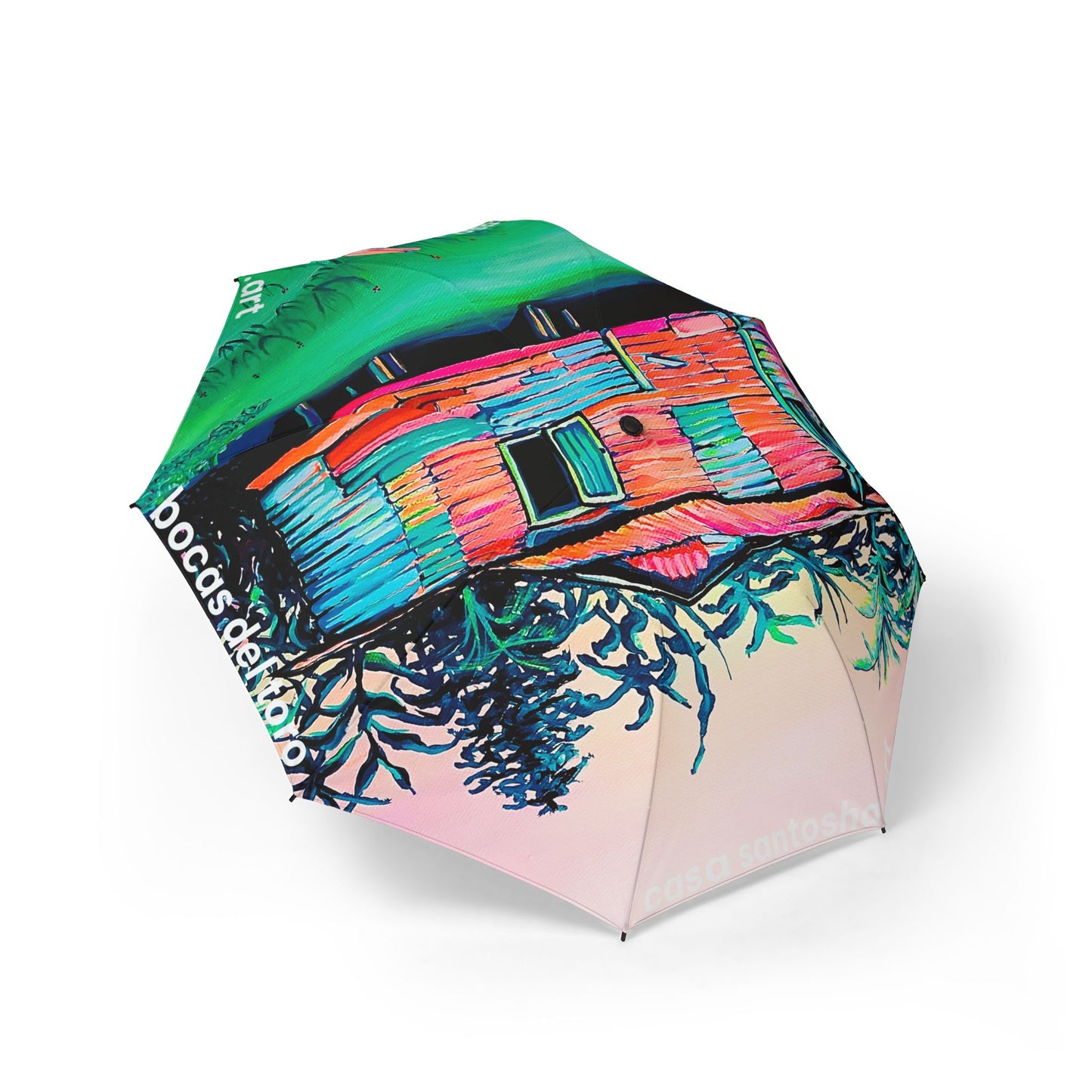 Luis Russell House Bocas Tropical Umbrella - Foldable & Stylish Rain Gear