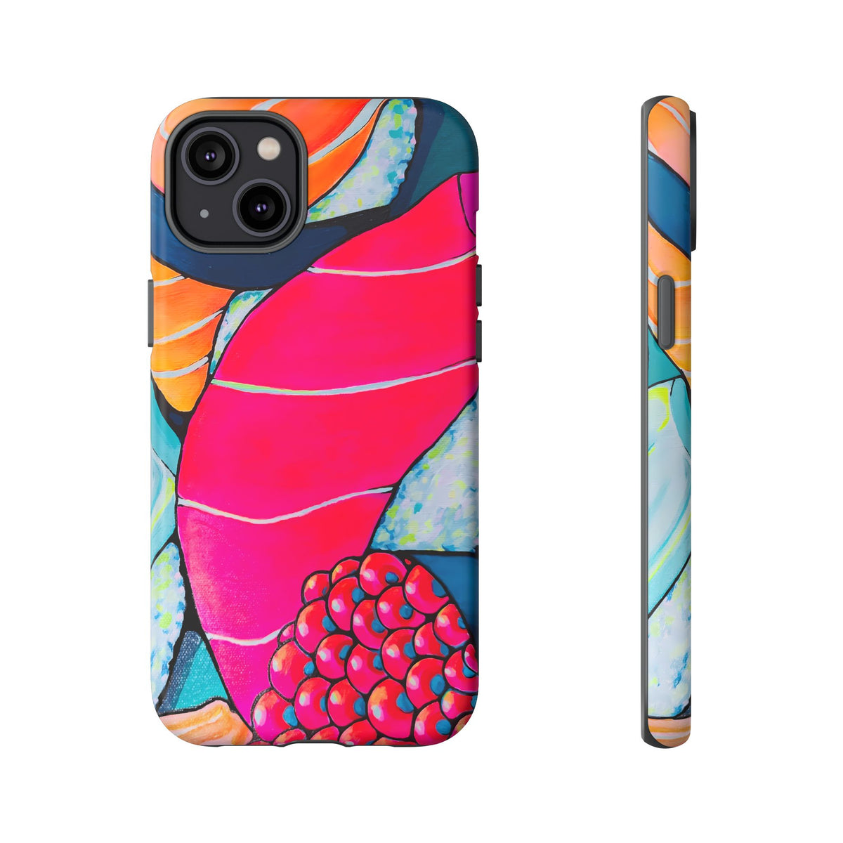 Coque de téléphone résistante Néon Sushi