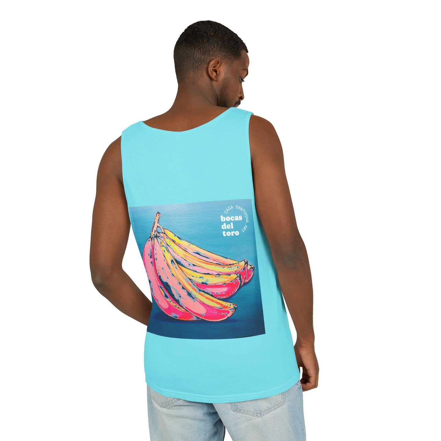 Unisex Neon Banana Tank Top - Perfect for Summer Vibes