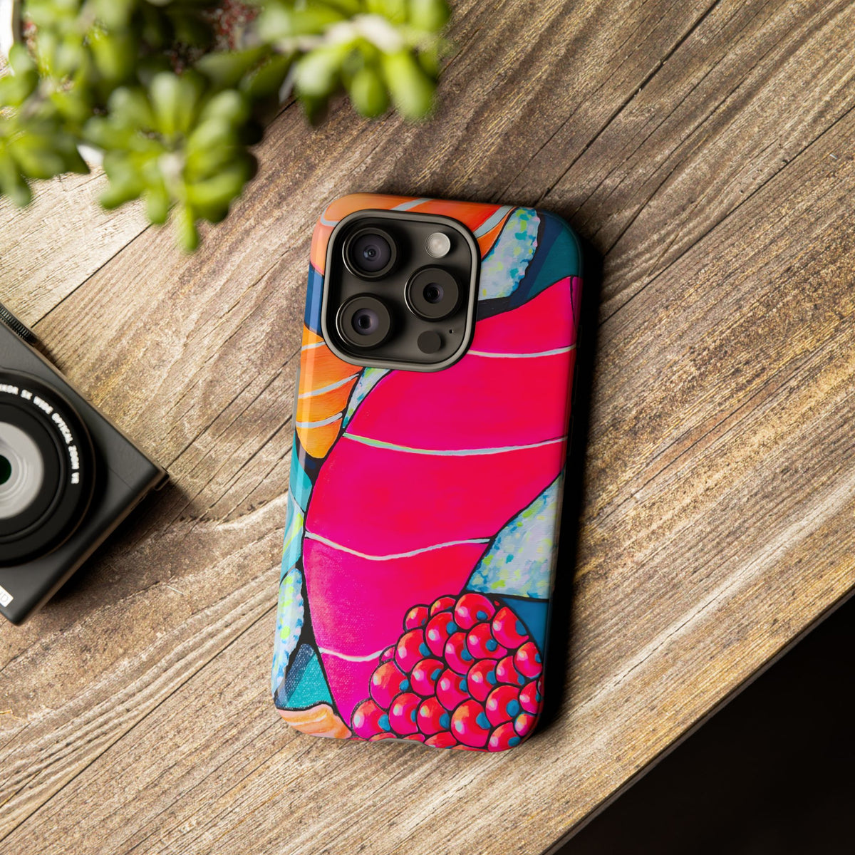 Coque de téléphone résistante Néon Sushi
