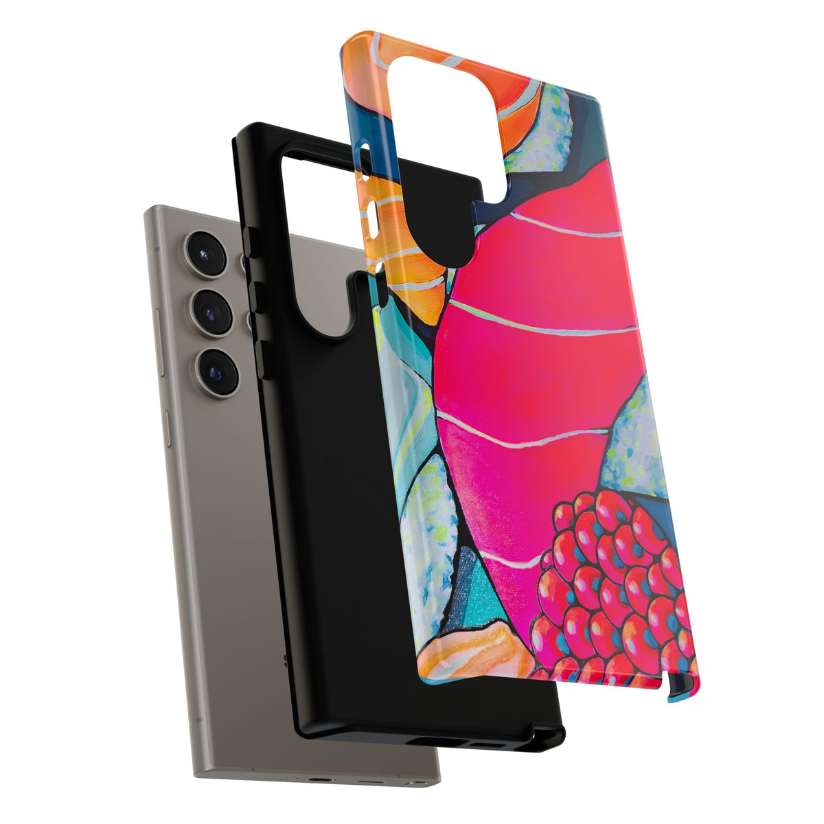 Coque de téléphone résistante Néon Sushi