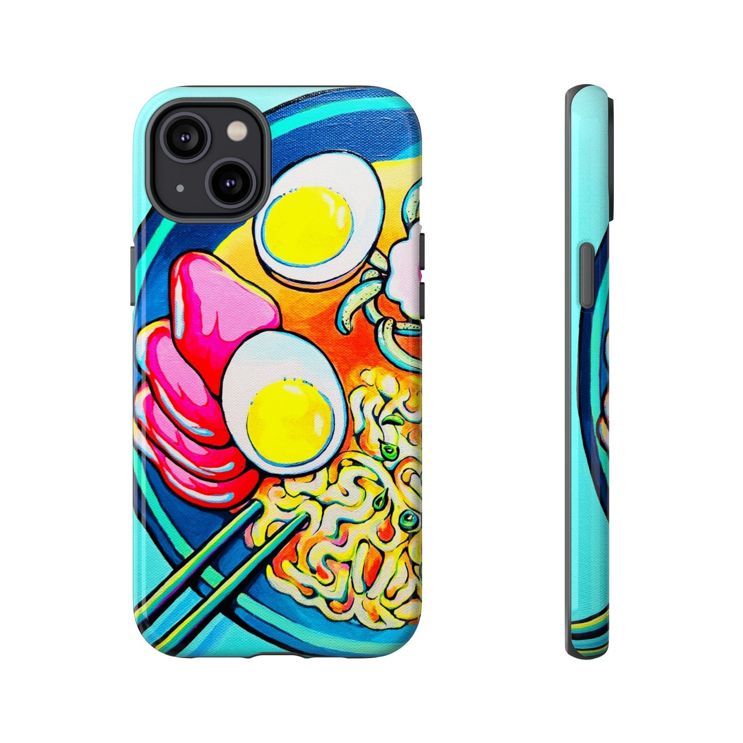 Neon Ramen Tough Phone Case