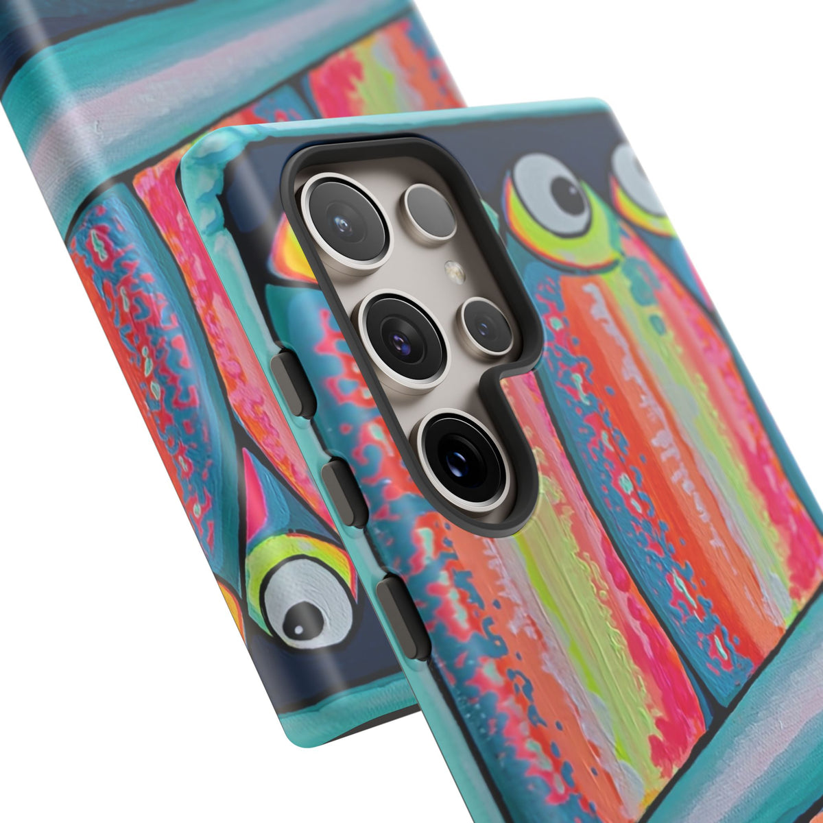 Neon Sardines Tough Phone Case
