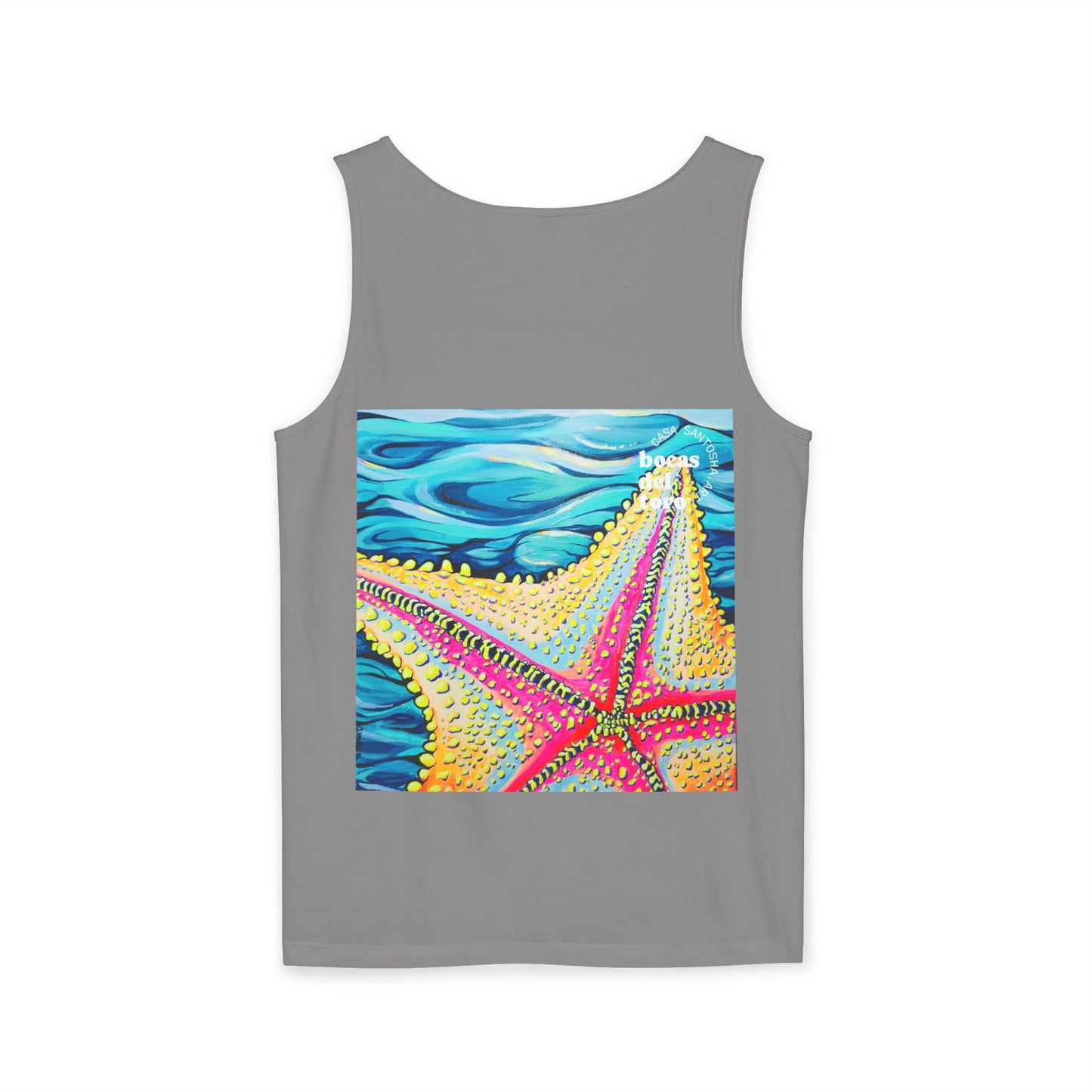 Unisex Starfish Beach Bocas Tank Top - Perfect for Summer Vibes