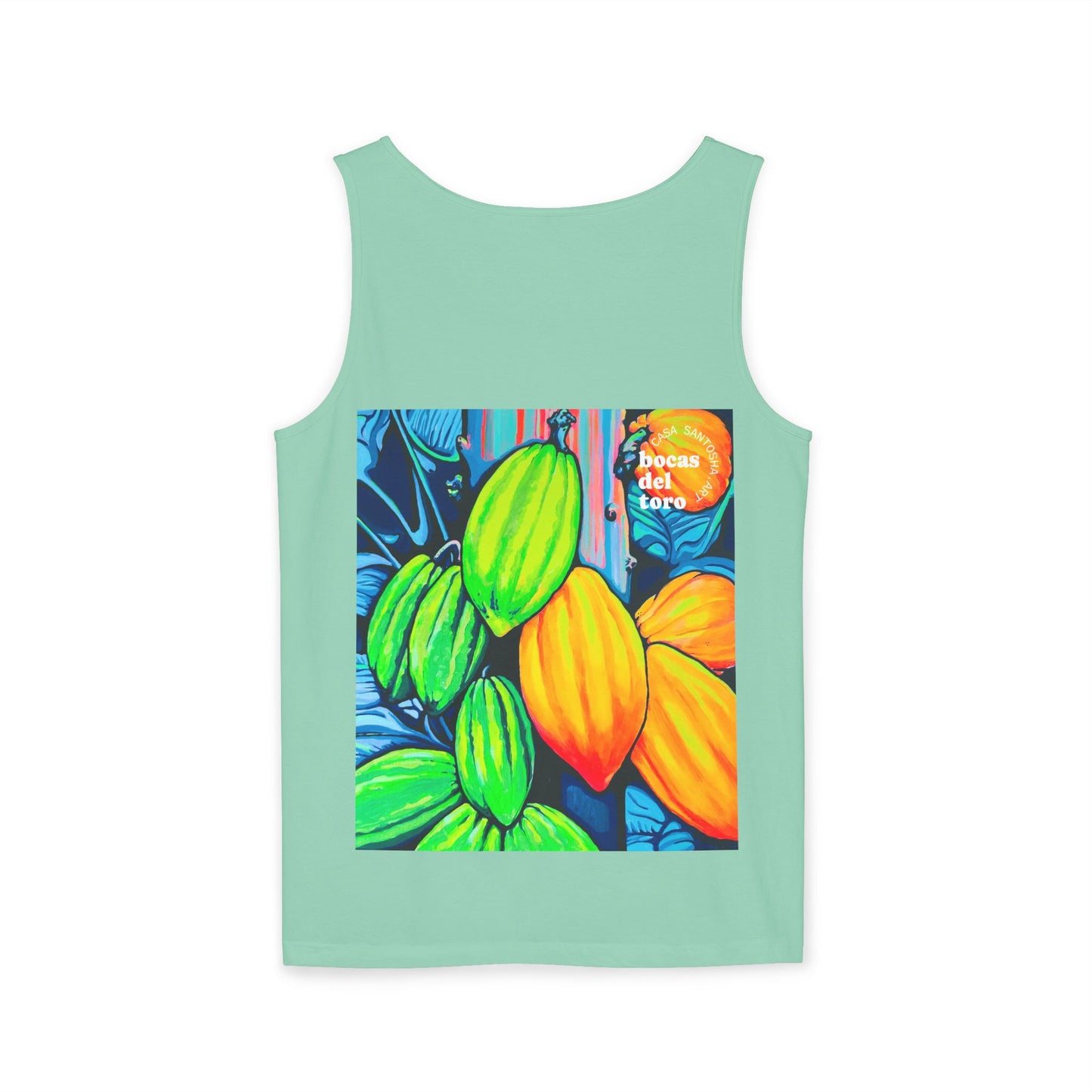 Unisex Neon Cacao Tank Top - Perfect for Summer Vibes