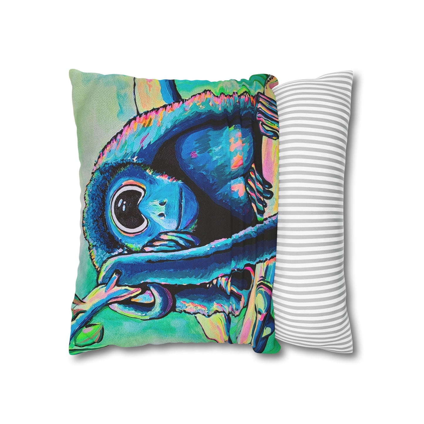 Cyclops Monkey Pillowcase for Throw Pillow, Cover Only