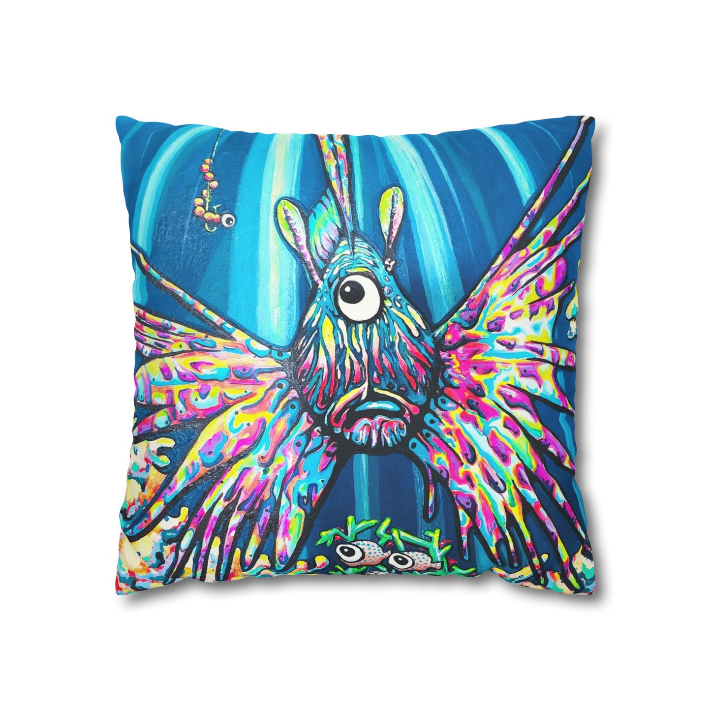 Cyclops Lionfish Pillowcase, Cover Only