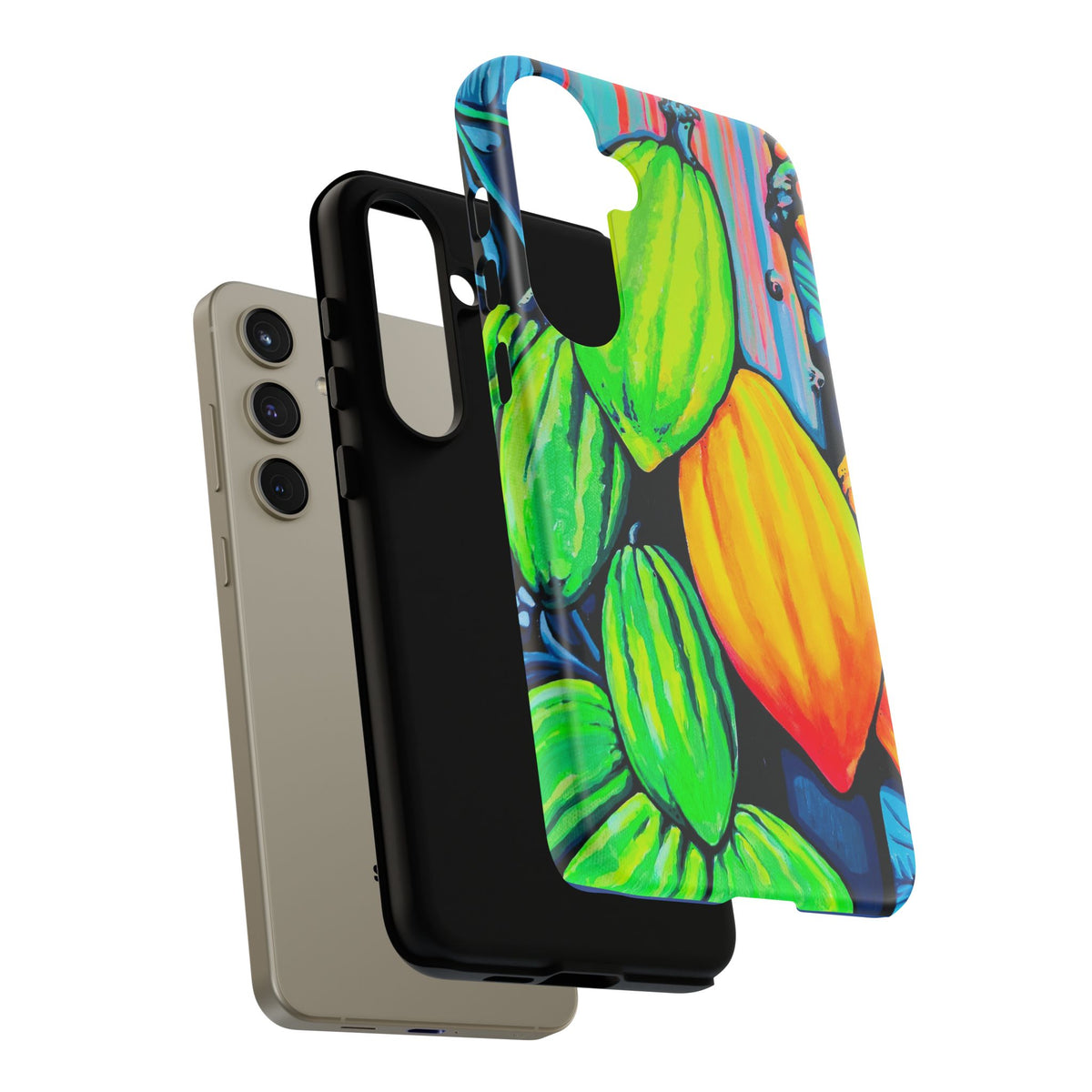 Coque de téléphone robuste Cacao Néon